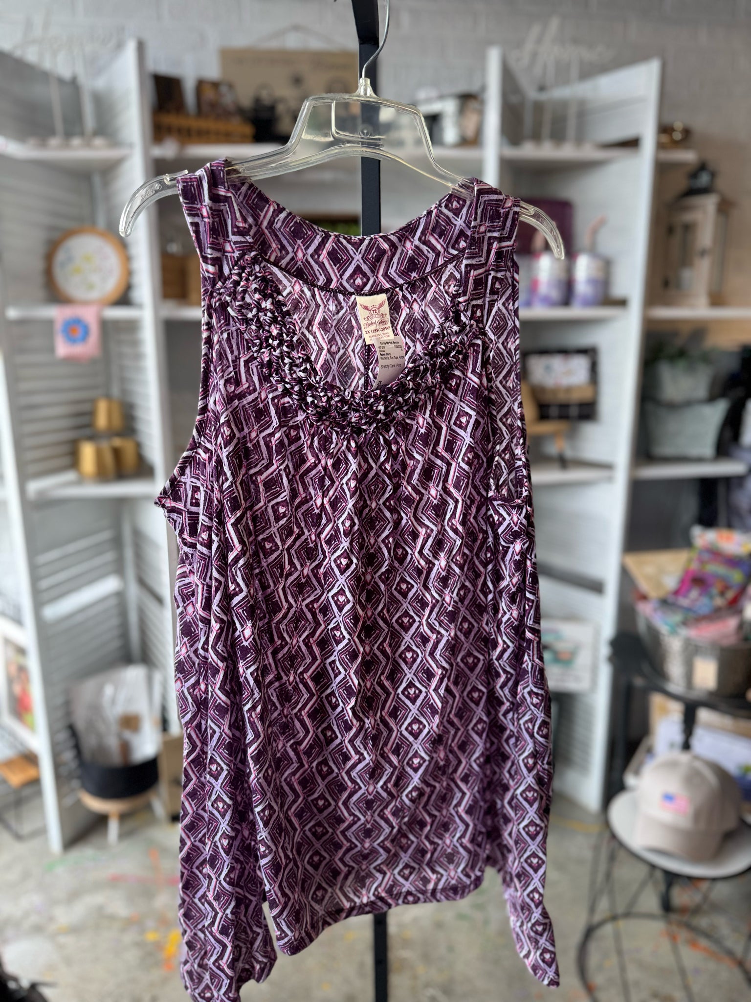 Faded Glory Plus Tops Size 2X Blouse