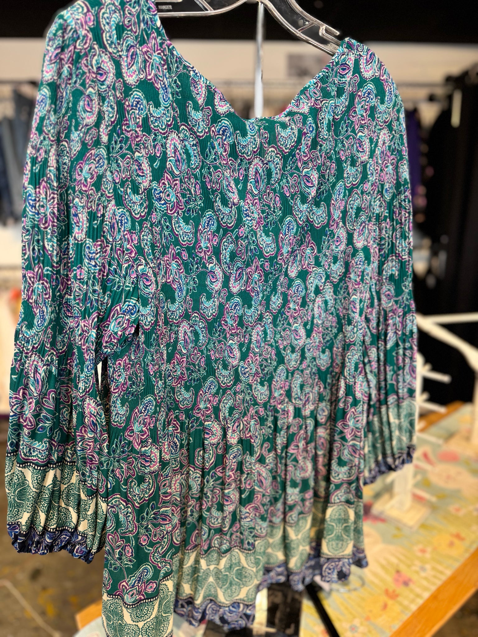 floral and ivy Plus Tops Size 3X Blouse