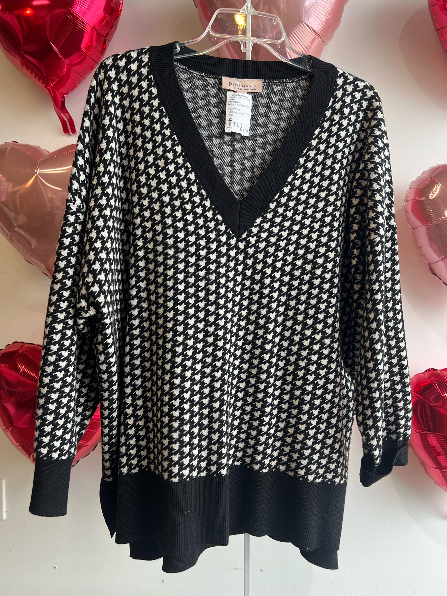 PHILOSOPHY Plus Tops Size 3X Sweater