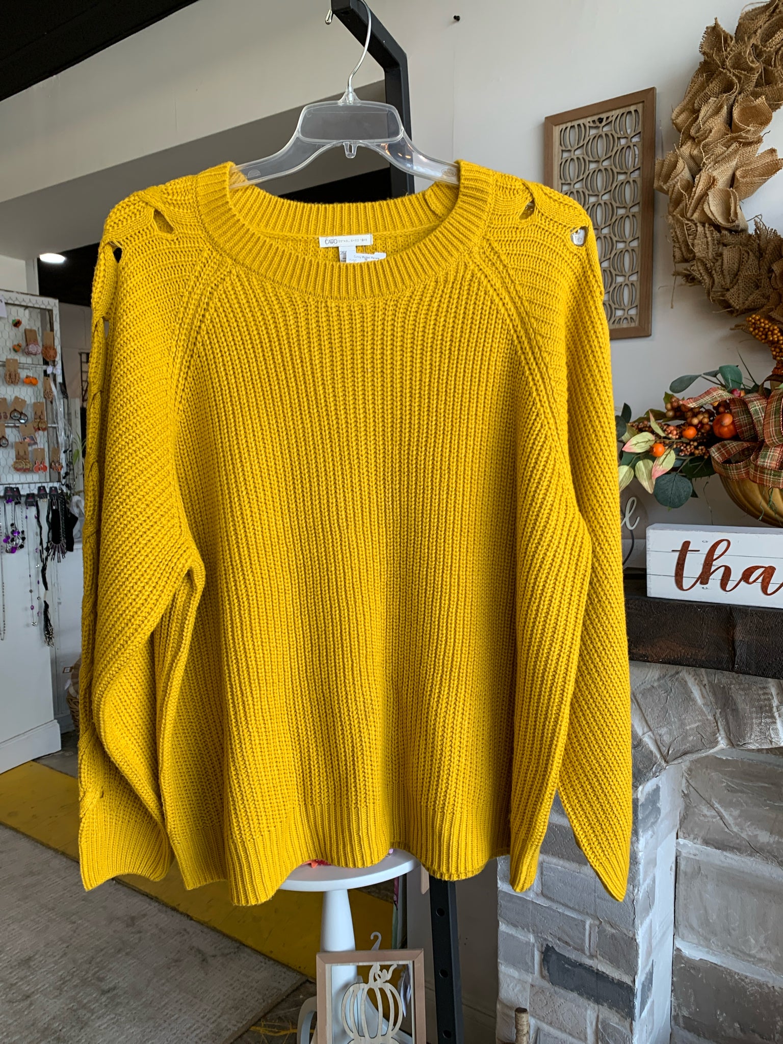 Cato Plus Tops Size 26/28w Sweater