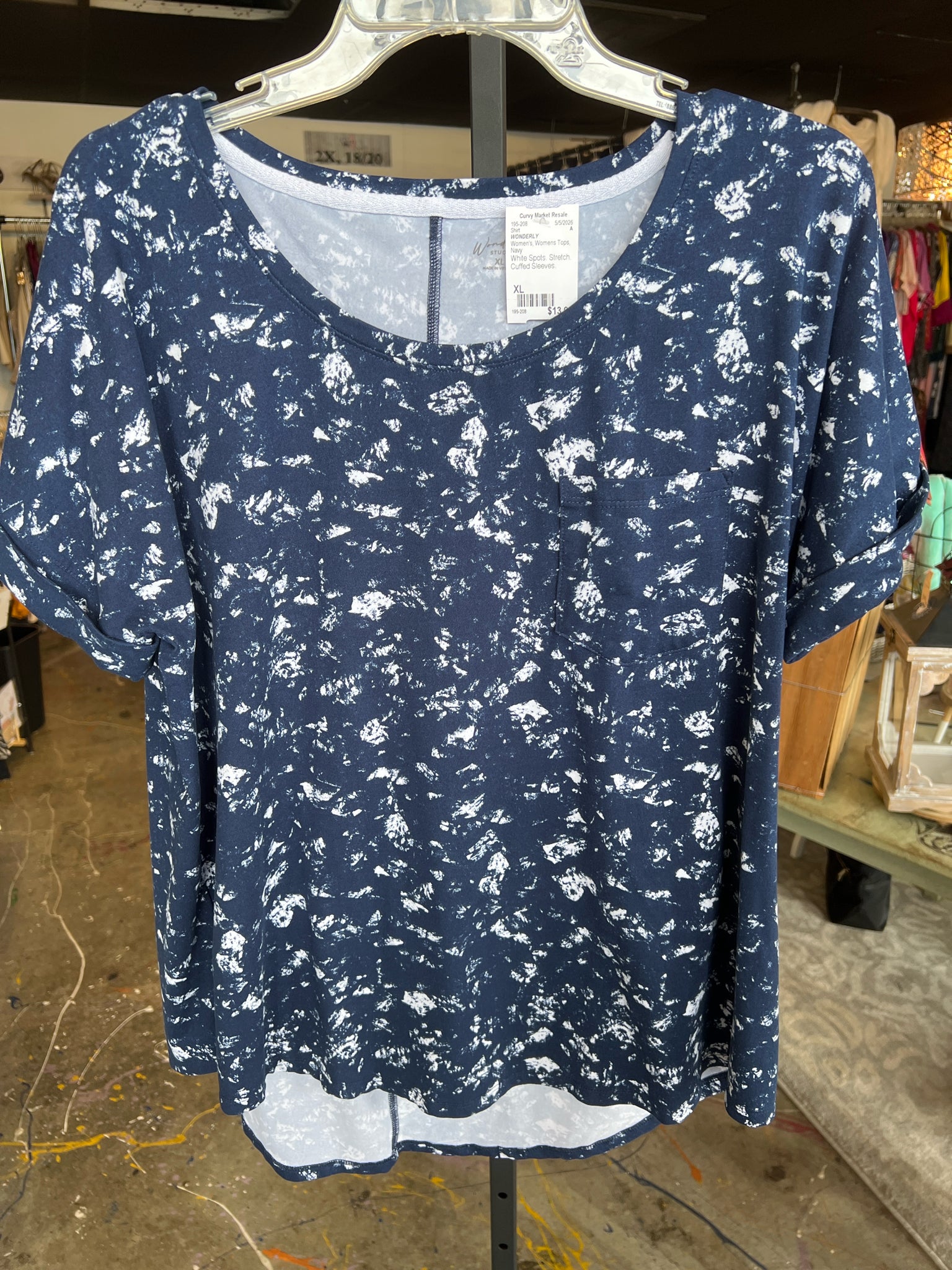 WONDERLY Womens Tops Size XL Shirt