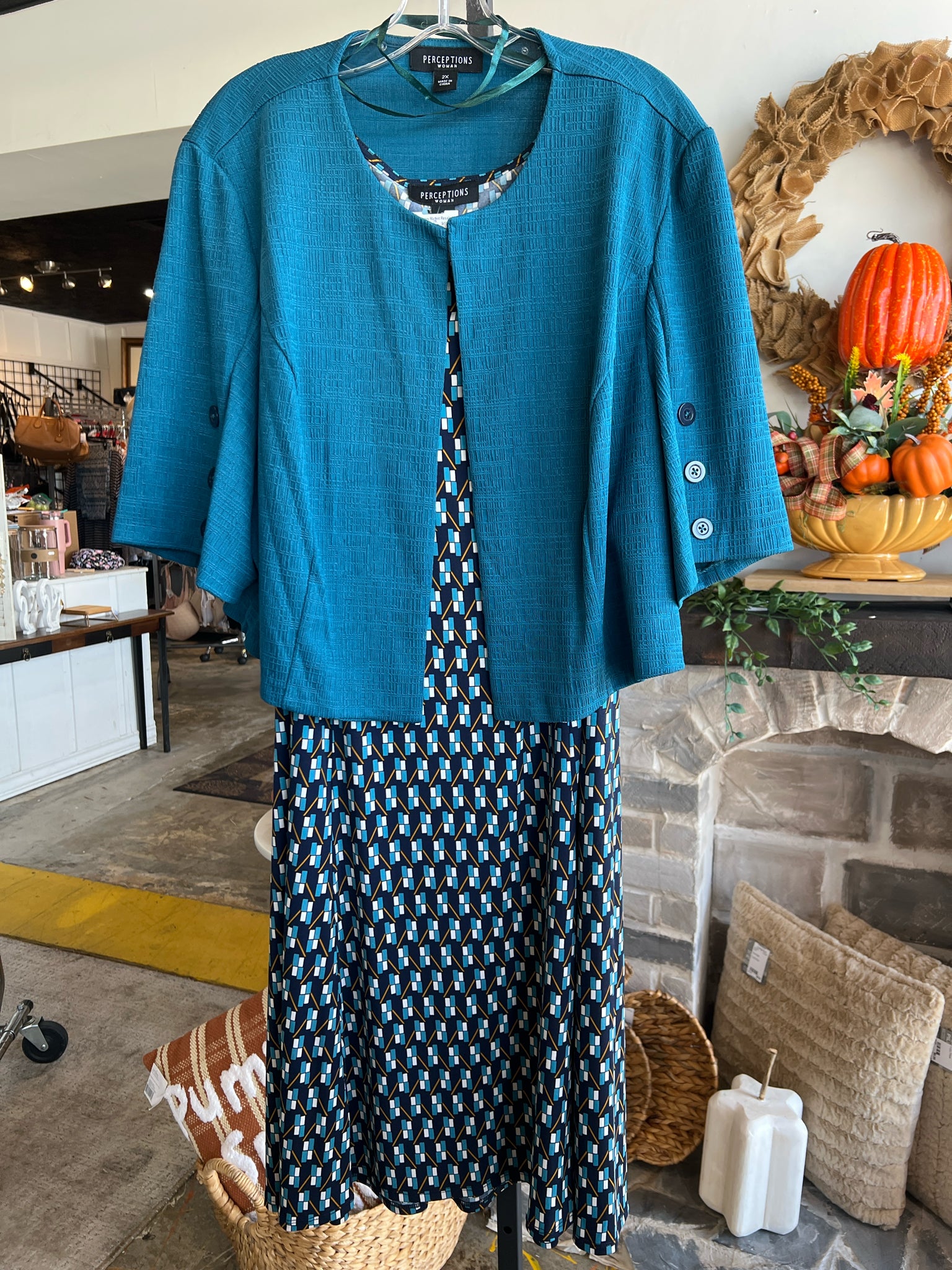 CJ Banks Plus Dresses Size 1X Dress