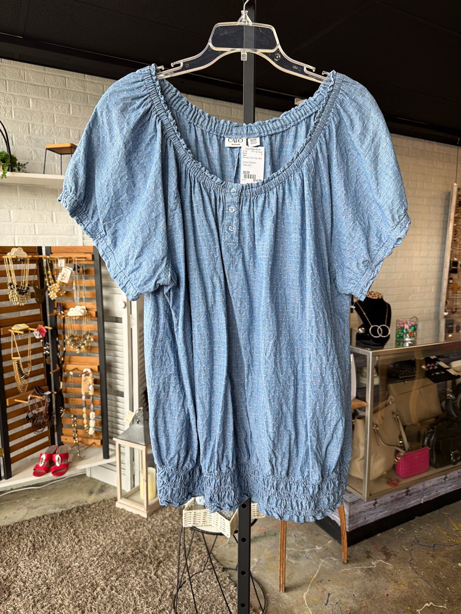 Cato Plus Tops Size 26/28 Blouse