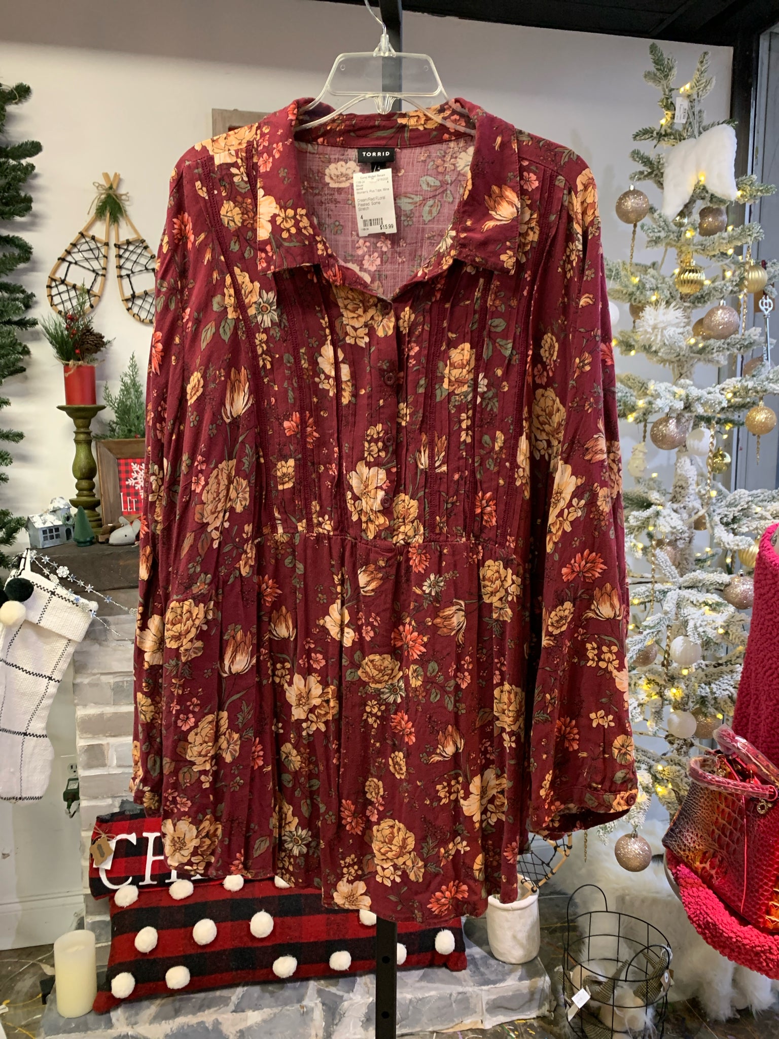 torrid Plus Tops Size 4 Blouse