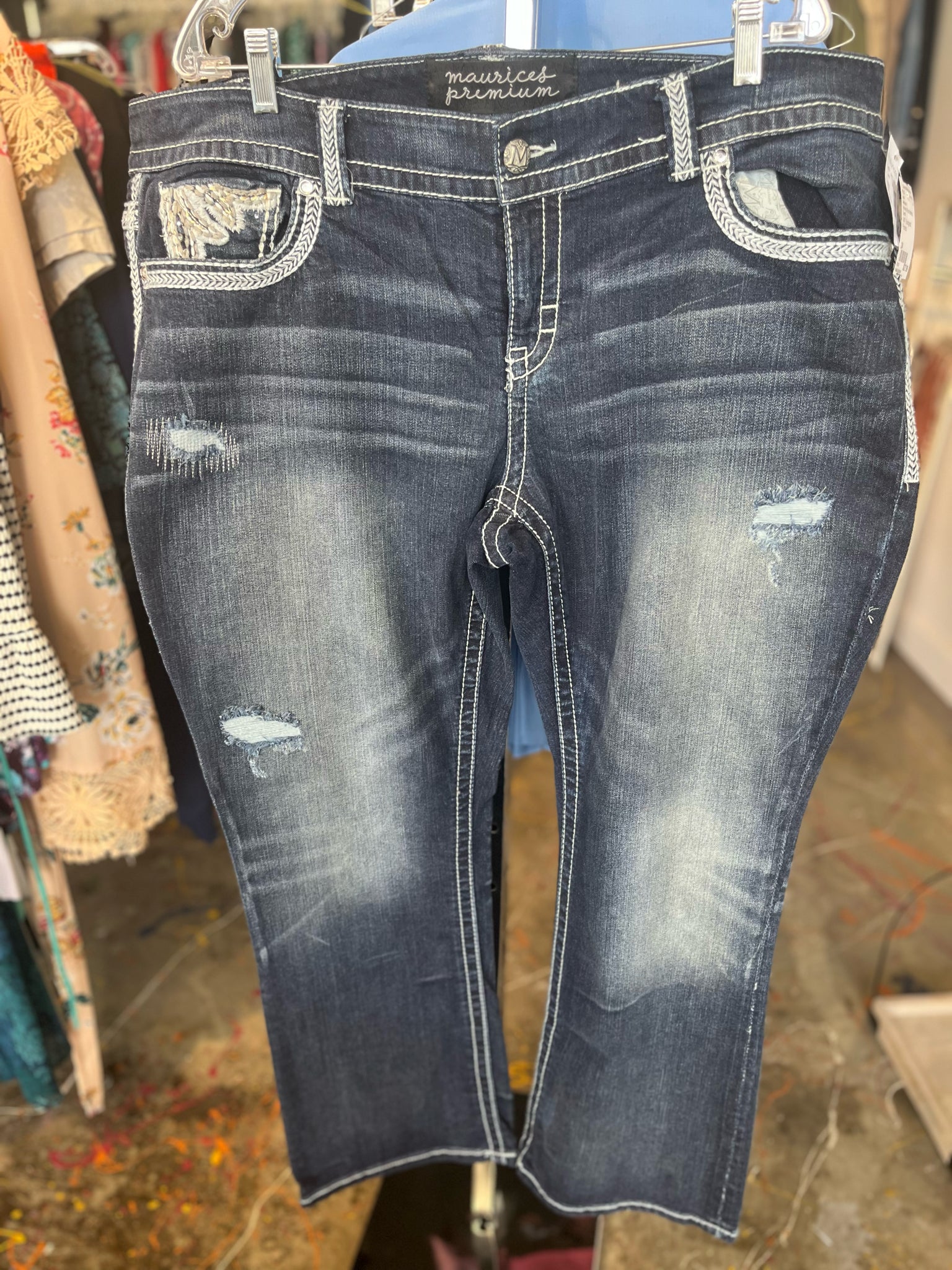 Maurices Plus Bottoms Size 24 Jeans