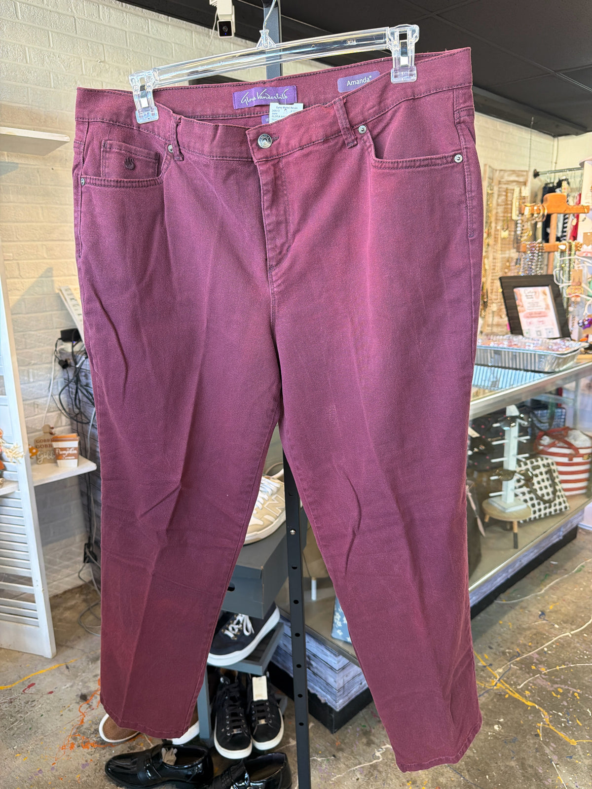 GLORIA VANDERBILT Plus Bottoms Size 18W Jeans