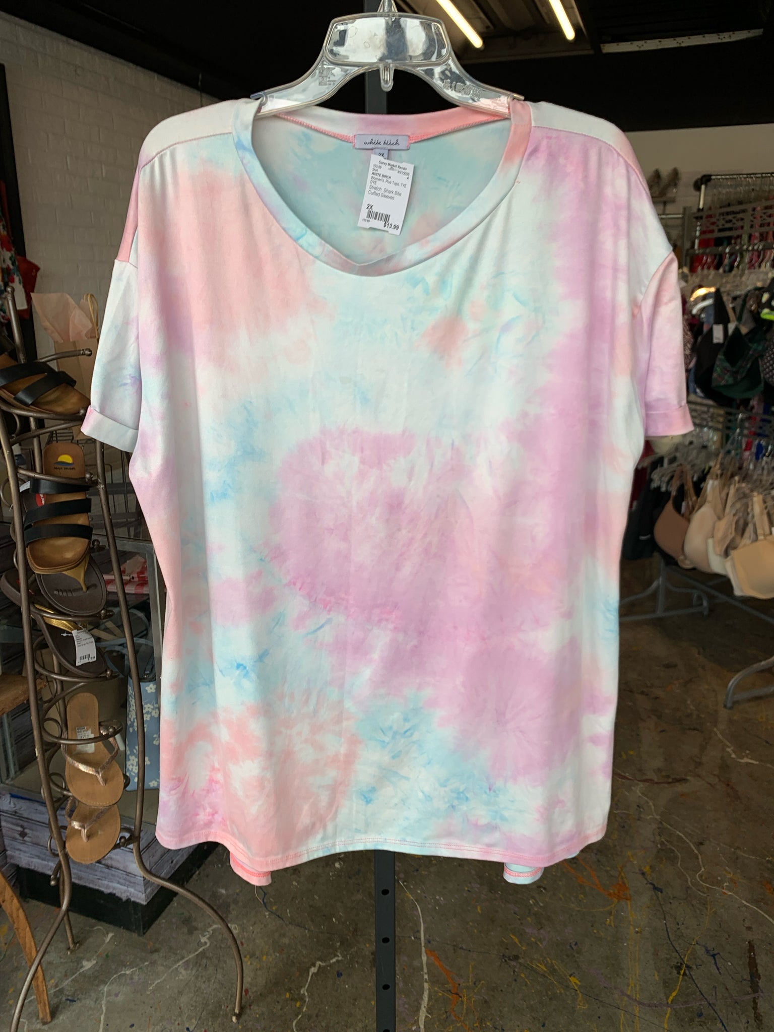 WHITE BIRCH Plus Tops Size 2X Shirt