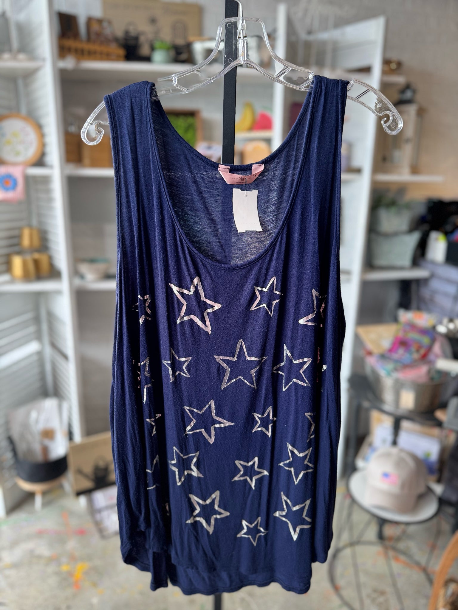 SJS Plus Tops Size 3X Shirt