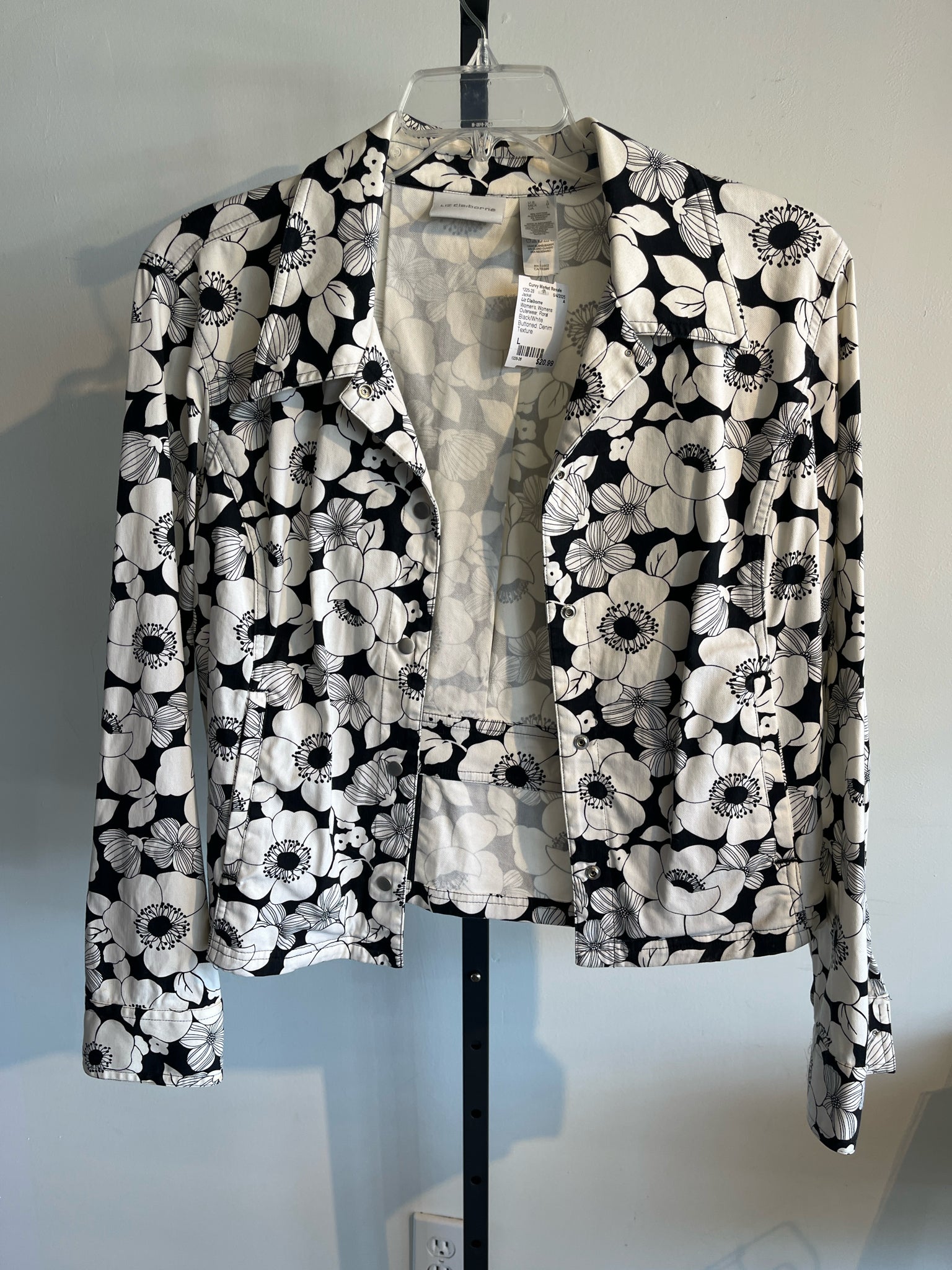 Liz Claiborne Womens Outerwear Size L Jacket
