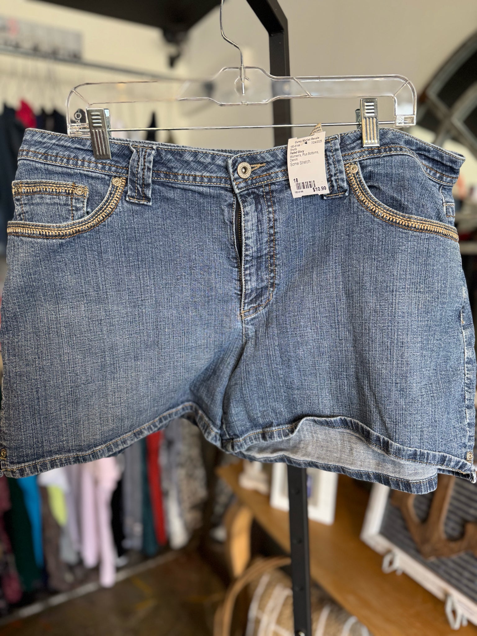 Faded Glory Plus Bottoms Size 18 Shorts