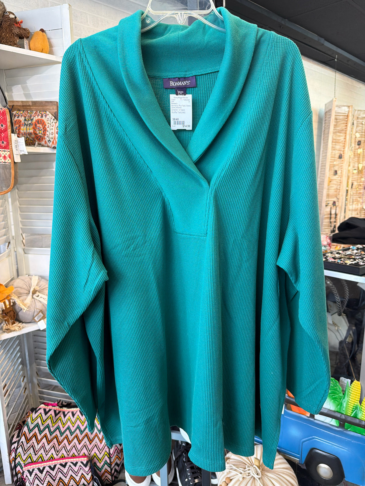 Roman's Plus Tops Size 38/40 Shirt