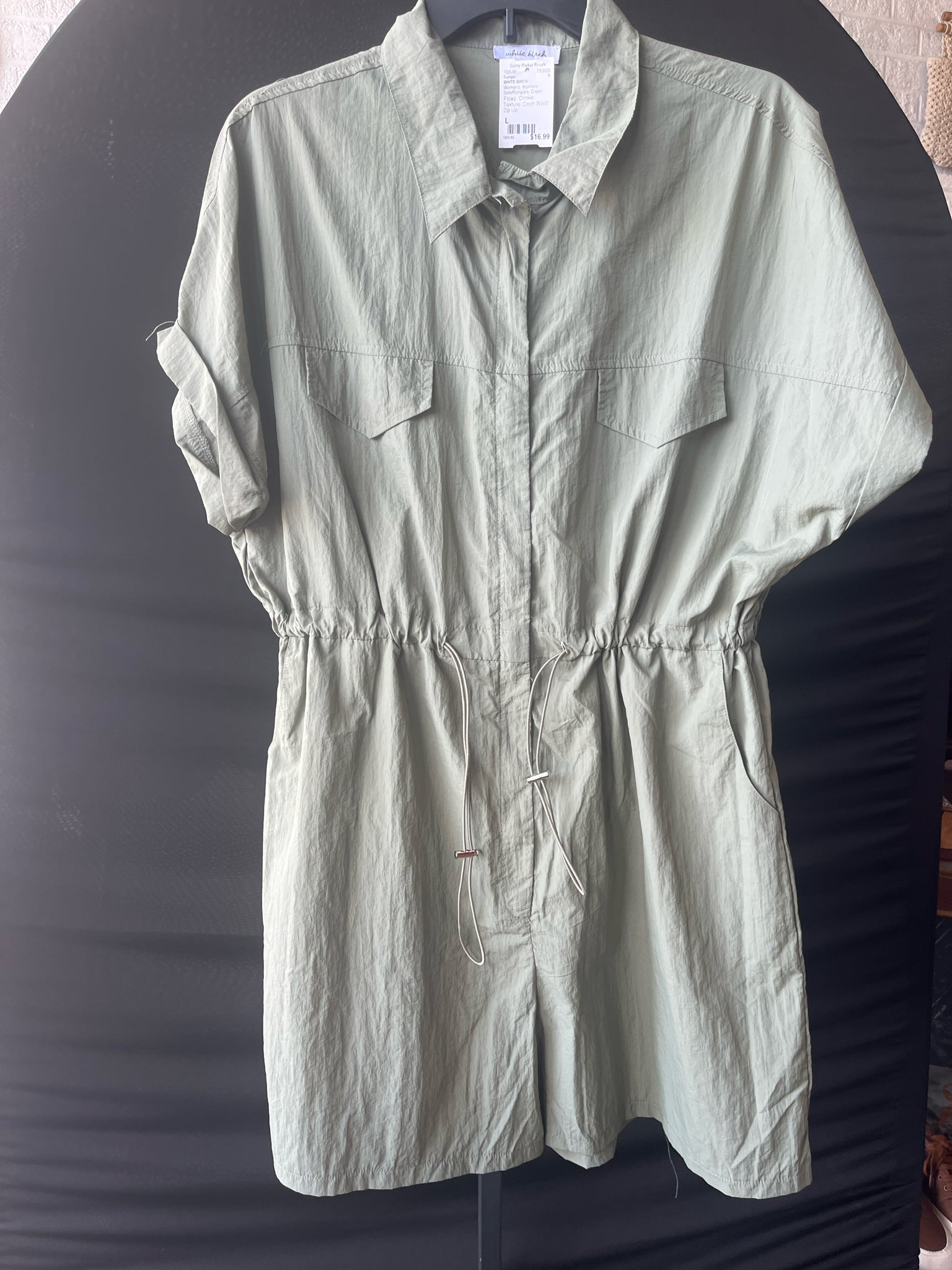 WHITE BIRCH Womens Sets/Rompers Size L Romper