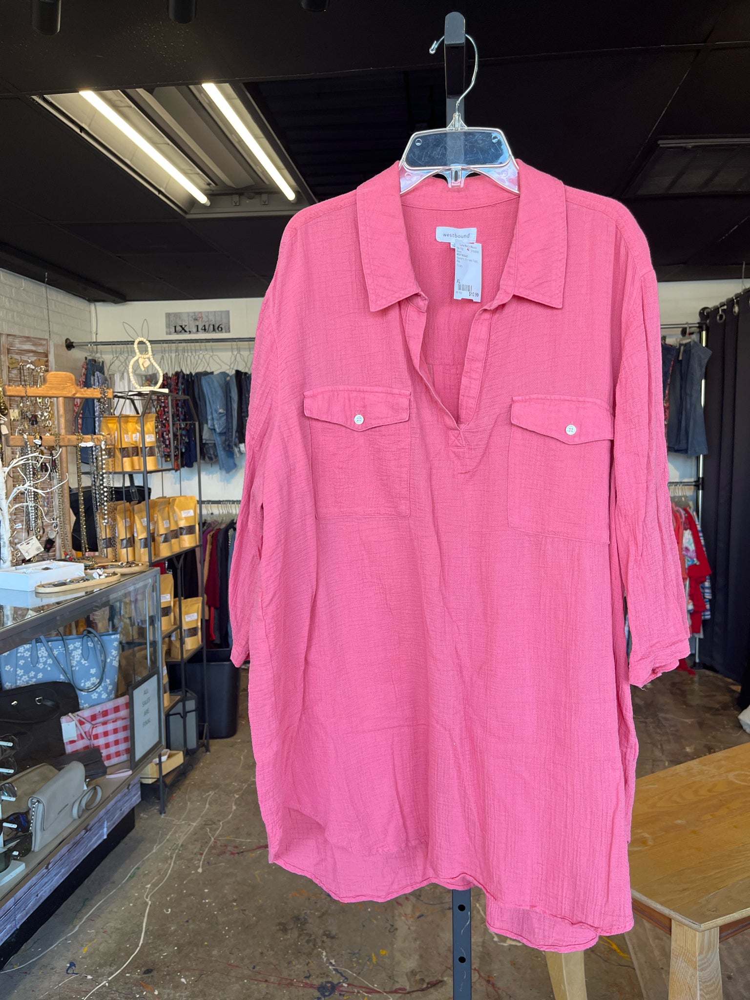 WEST BOUND Womens Tops Size XL Blouse