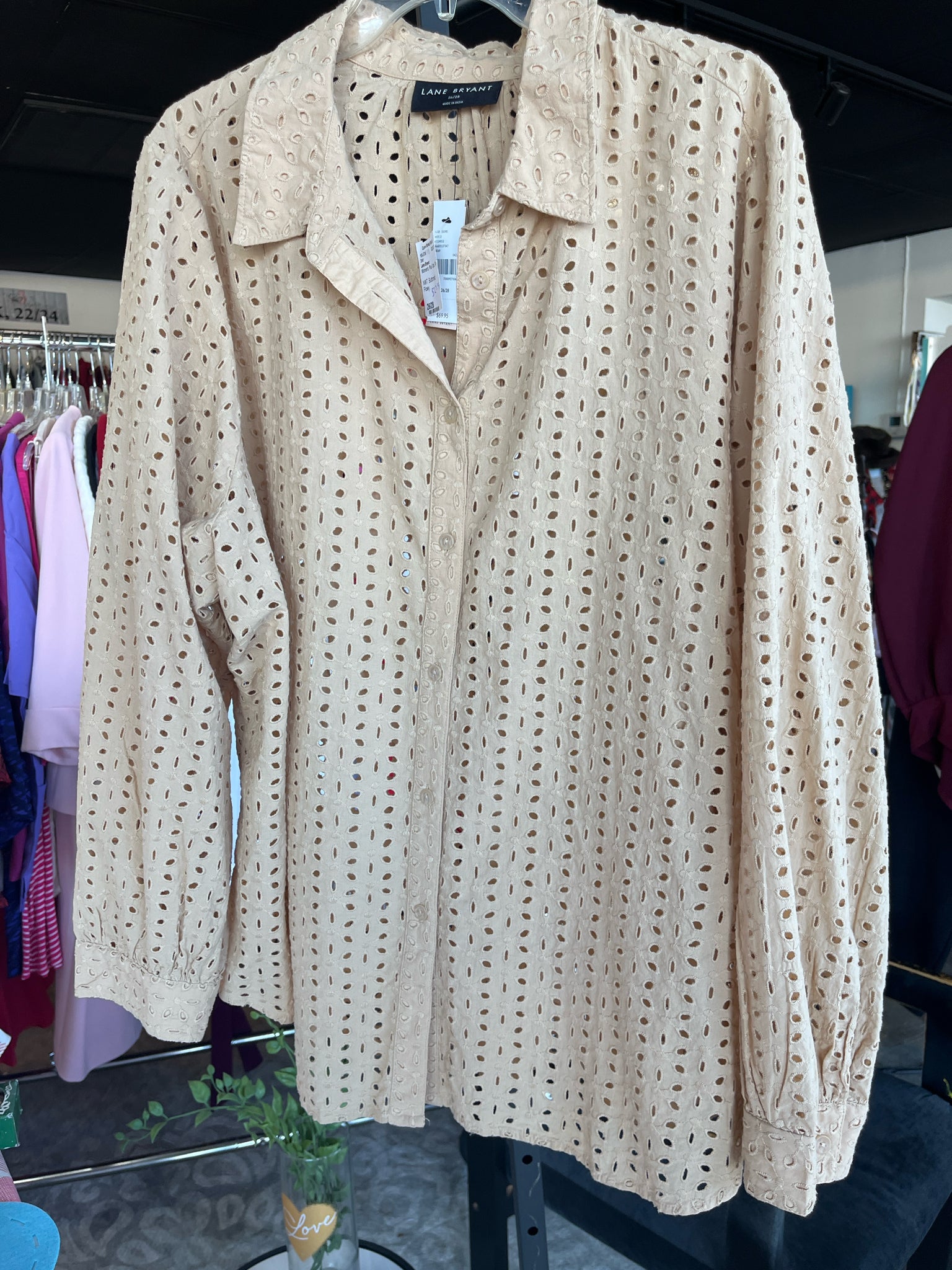 Lane Bryant Plus Tops Size 26/28 Shirt