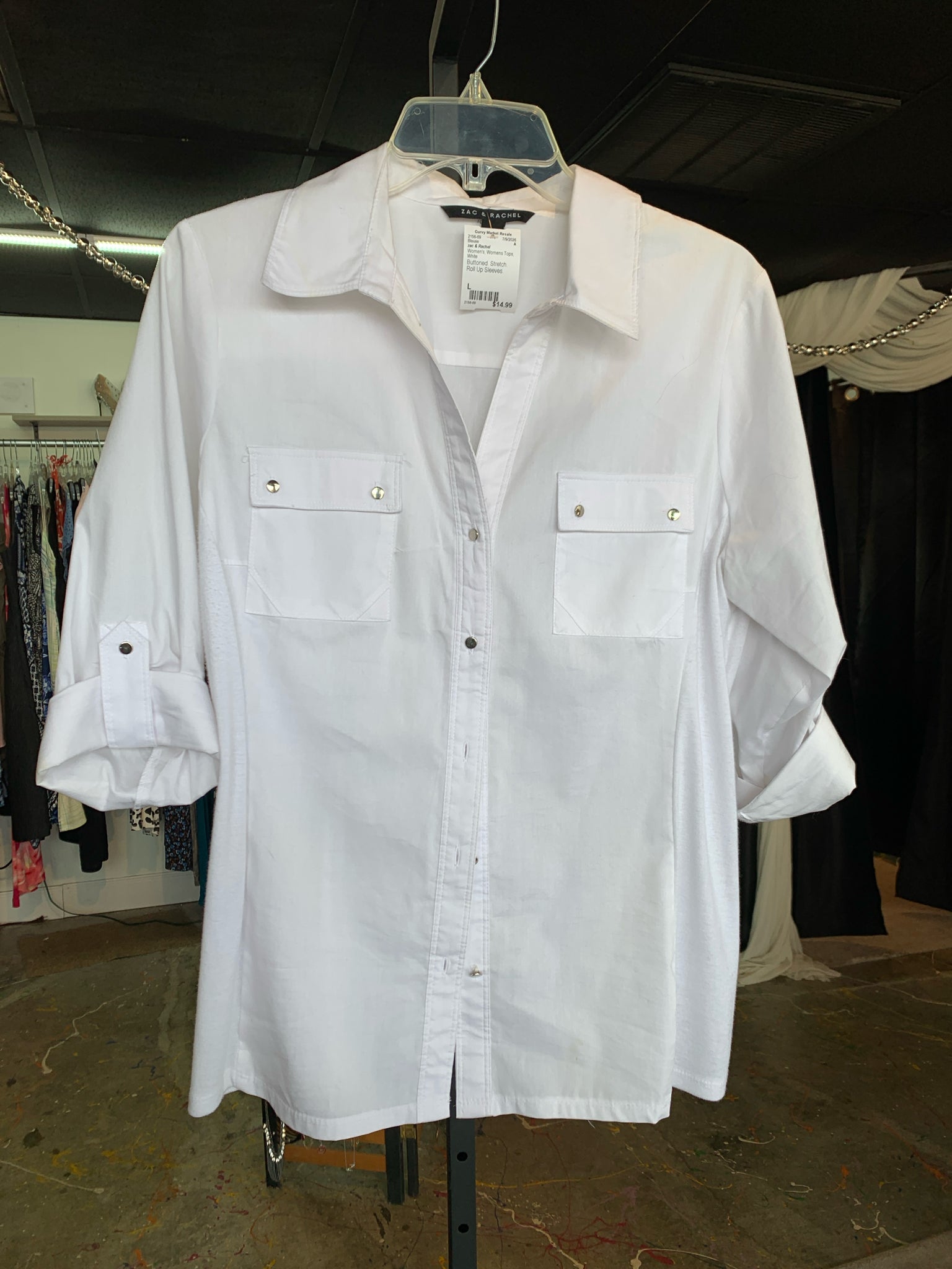 zac & Rachel Womens Tops Size L Blouse