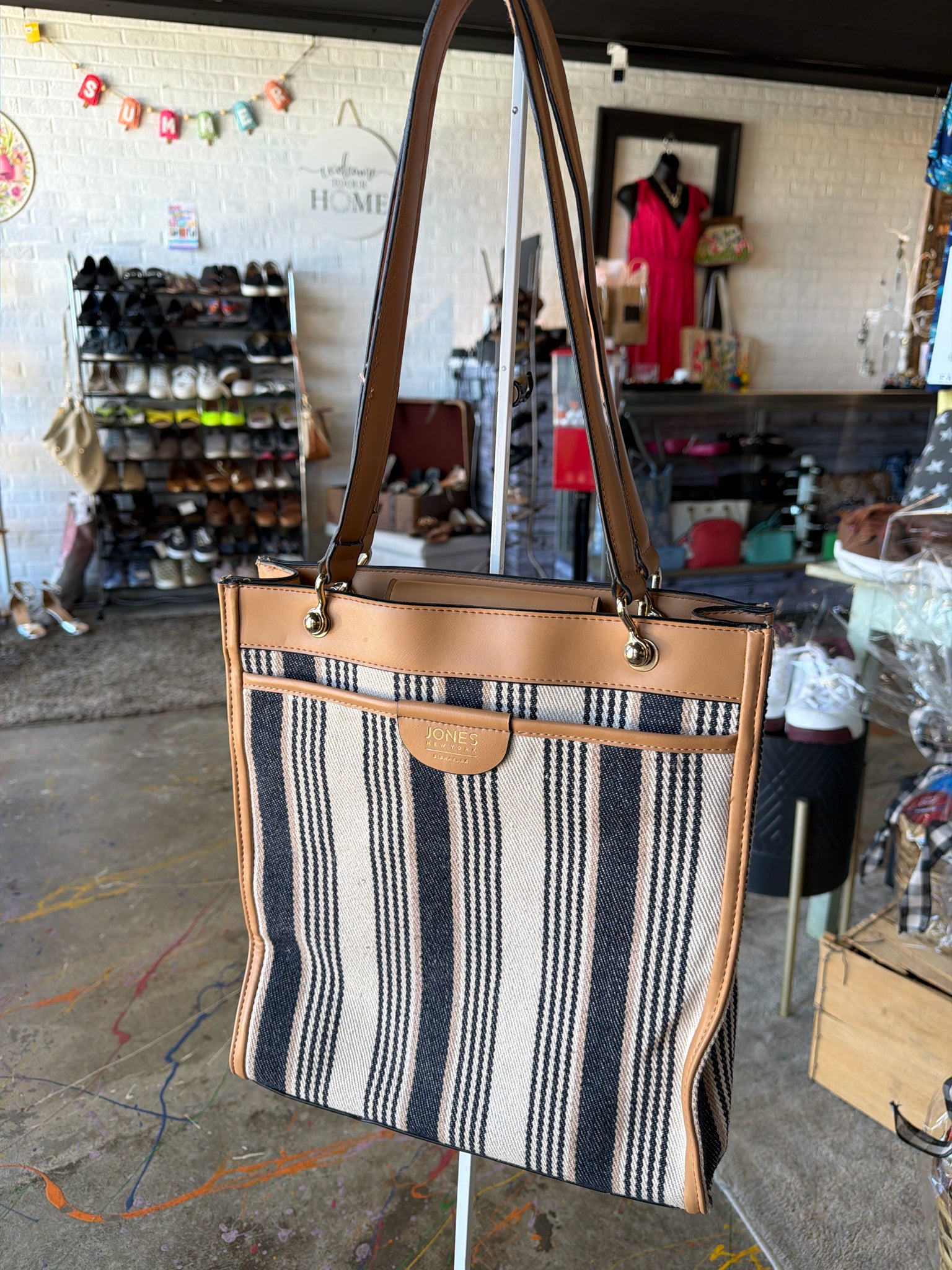 JONES NEW YORK Navy Purse