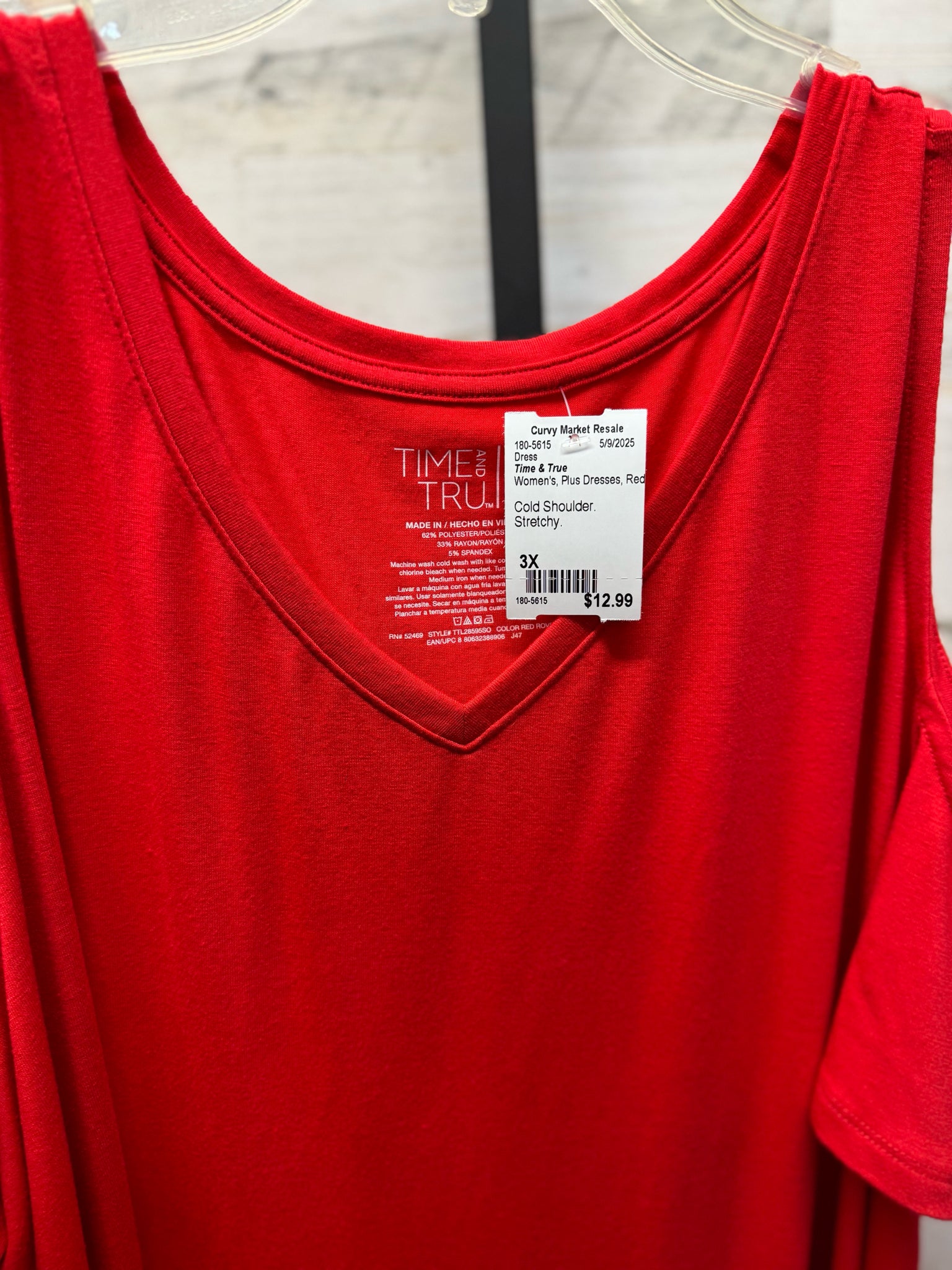 Time & True Plus Dresses Size 3X Dress