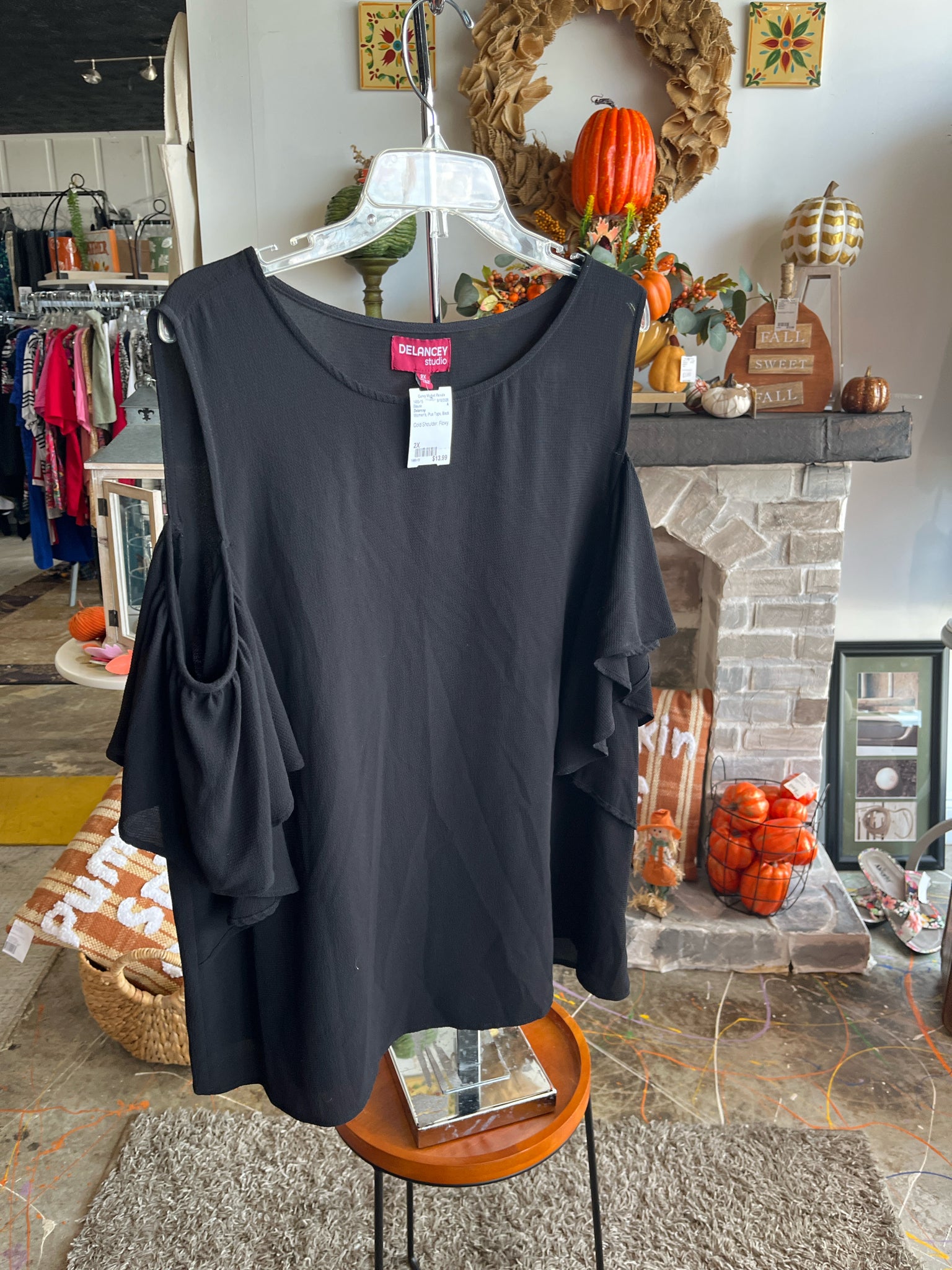Delancey Plus Tops Size 2X Blouse