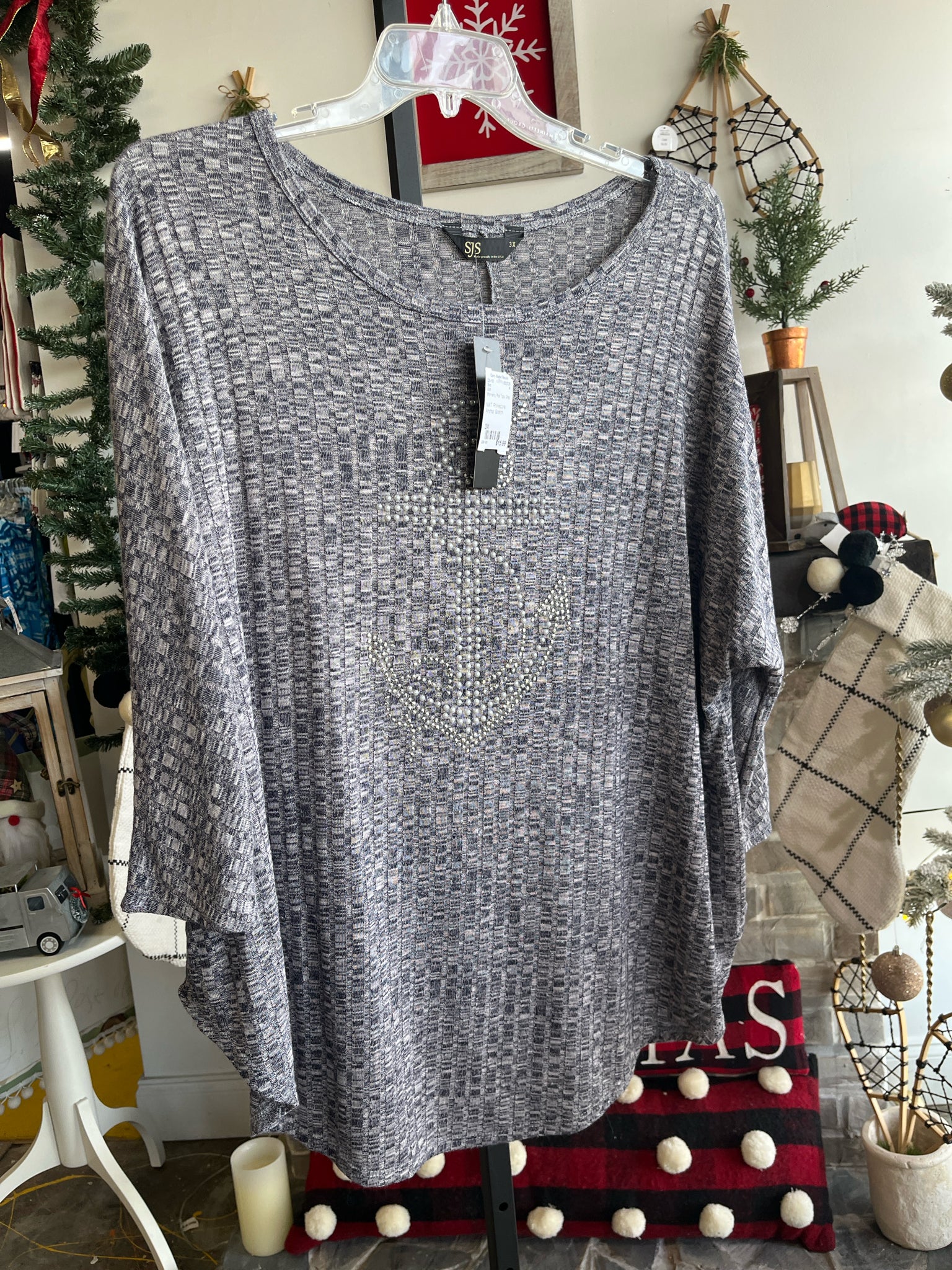 SJS Plus Tops Size 3X Shirt