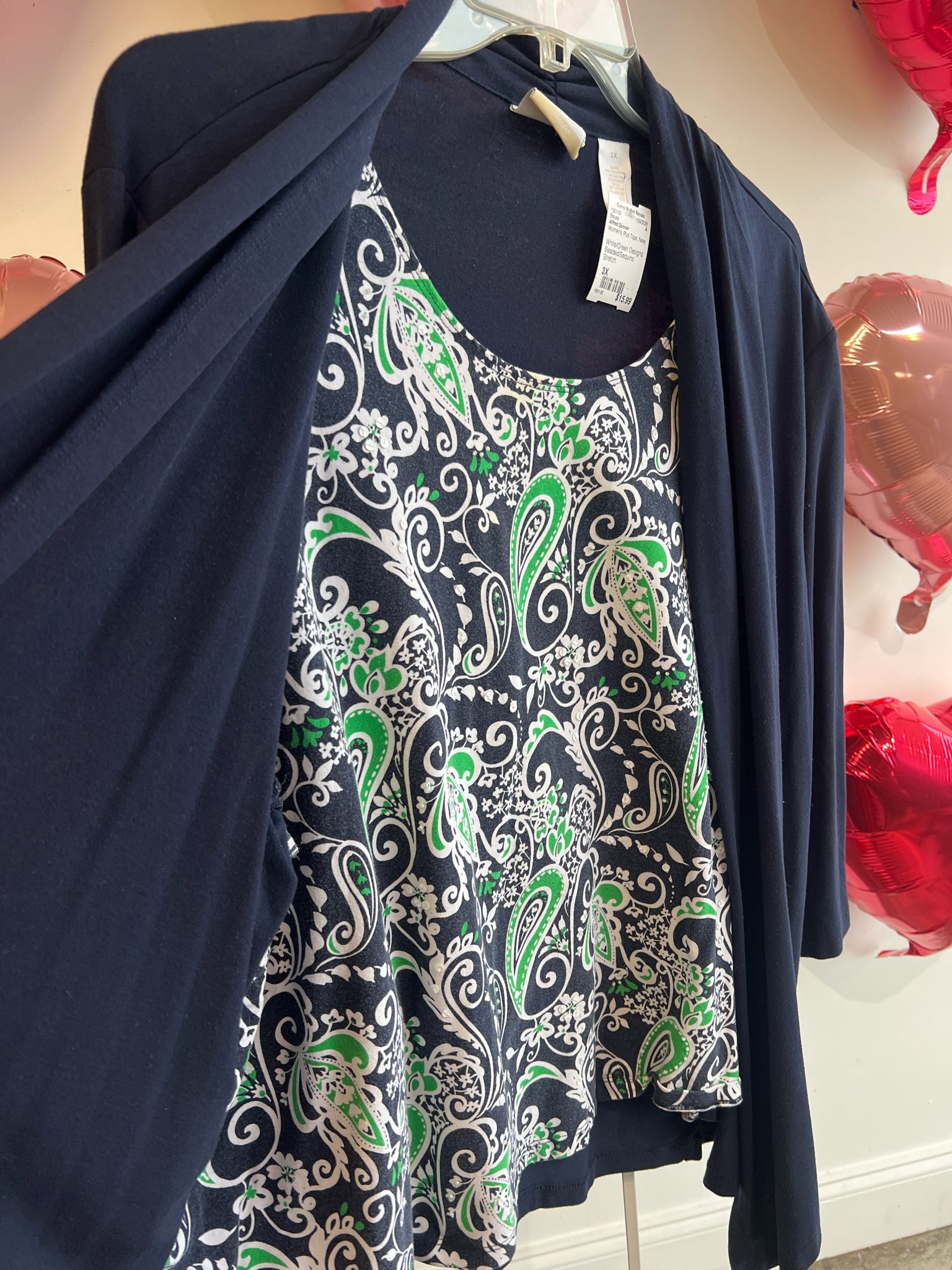 Alfred Dunner Plus Tops Size 3X Blouse