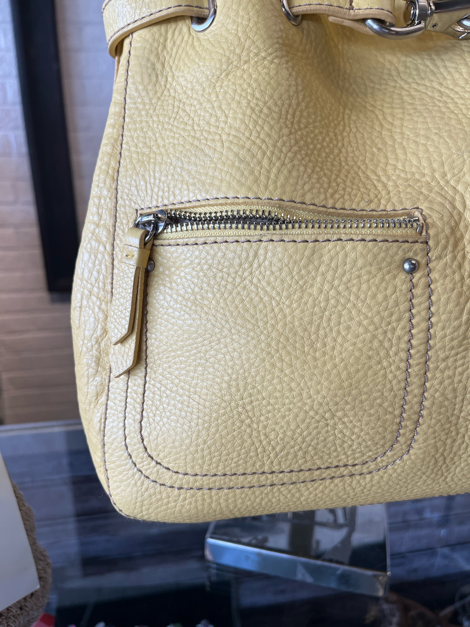 Cole Haan Yellow Purse