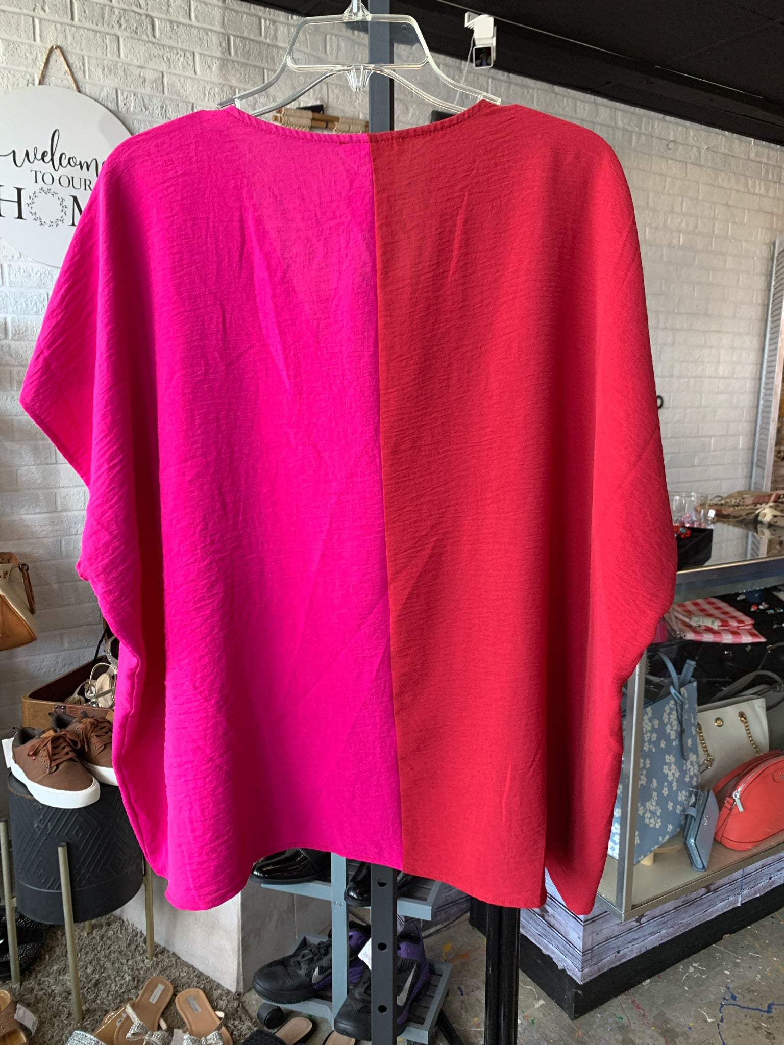ENTRO Womens Tops Size XL Blouse