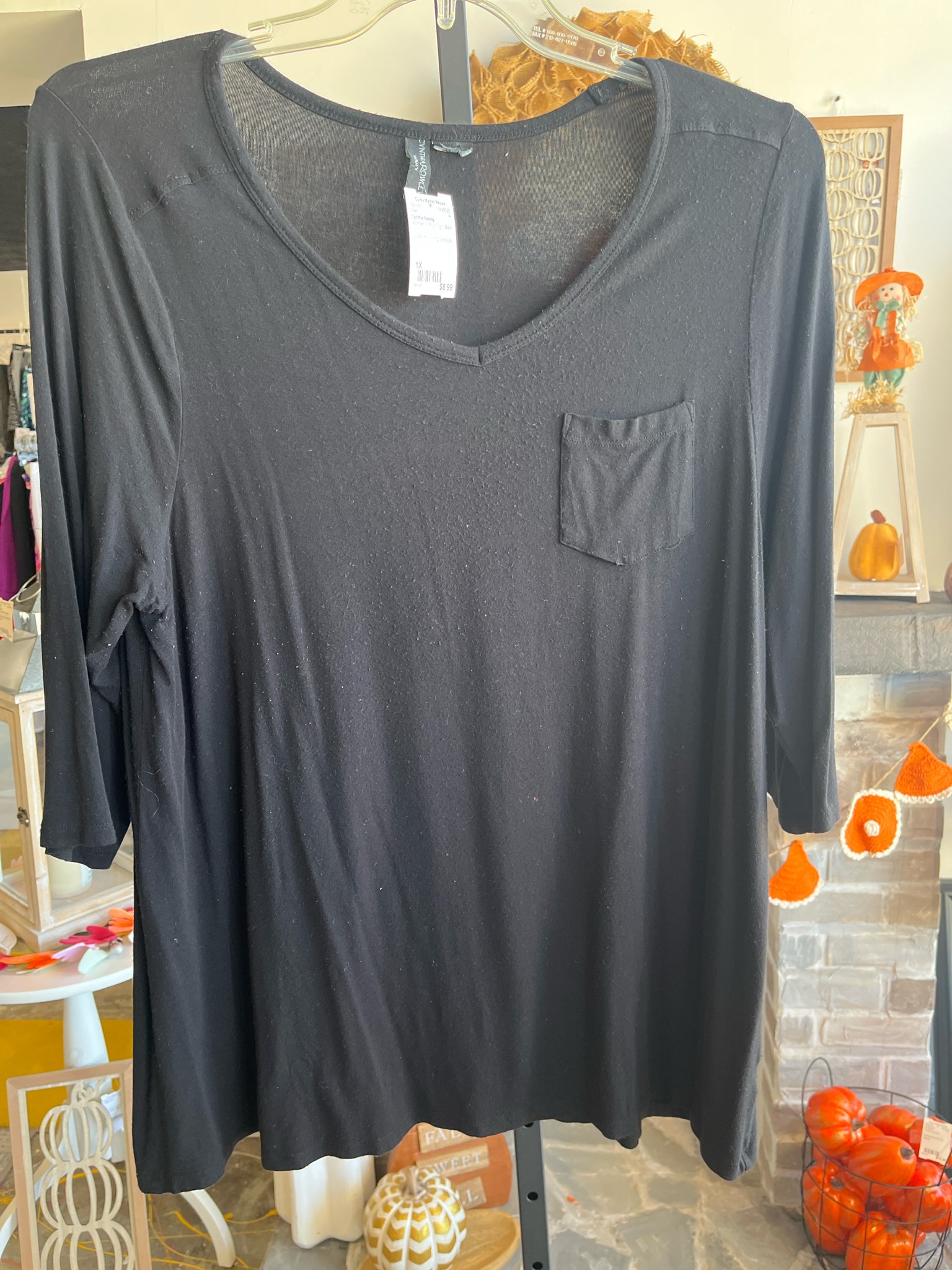 Cynthia Rawley Plus Tops Size 1X Shirt