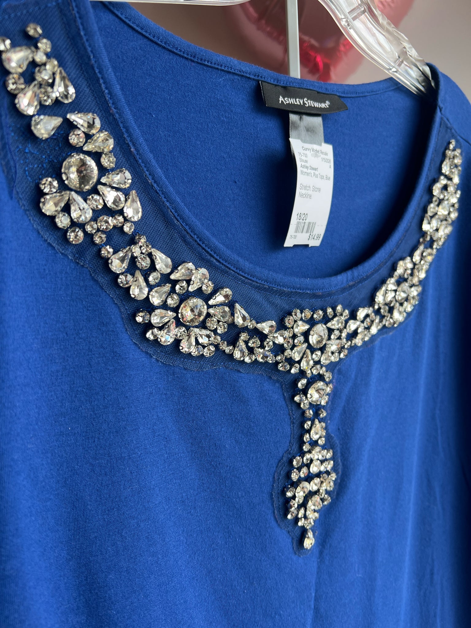 Ashley Stewart Plus Tops Size 18/20 Blouse