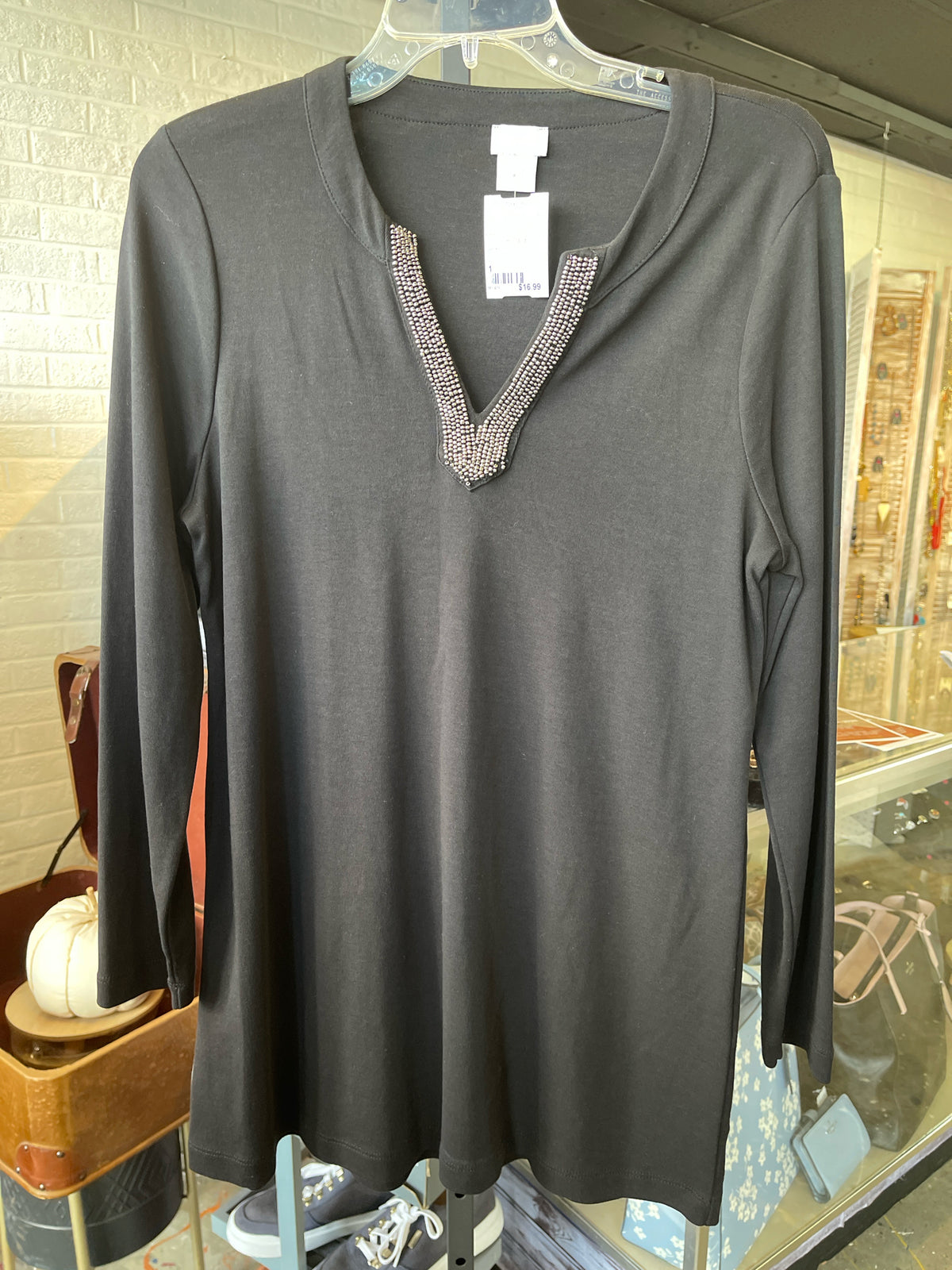 Chicos Womens Tops Size 1 Blouse