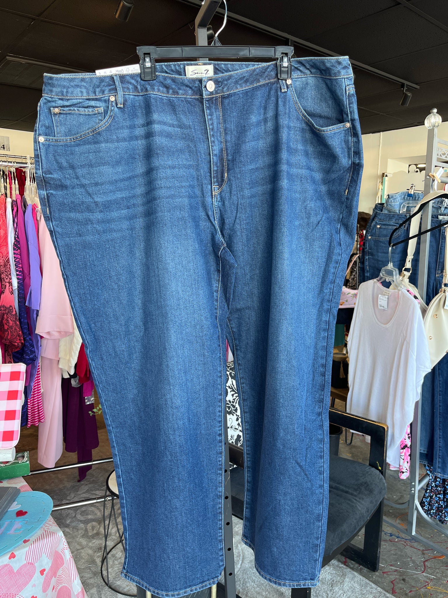 Seven7 Plus Bottoms Size 24W Jeans