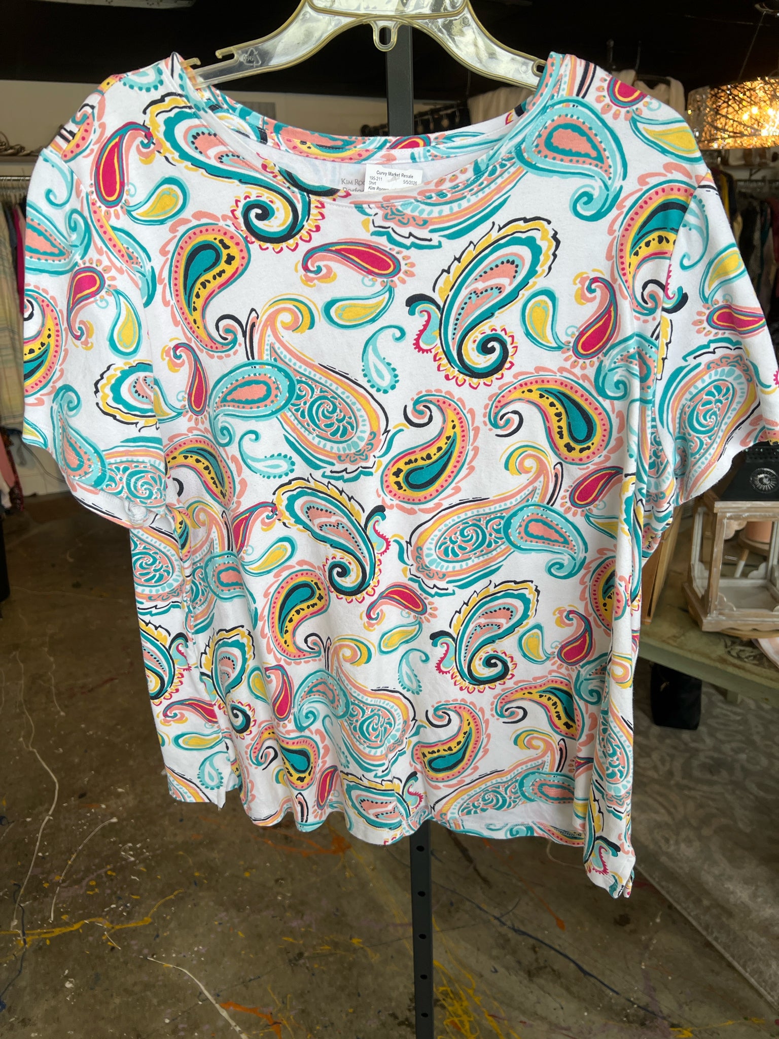 Kim Rogers Plus Tops Size 1X Shirt