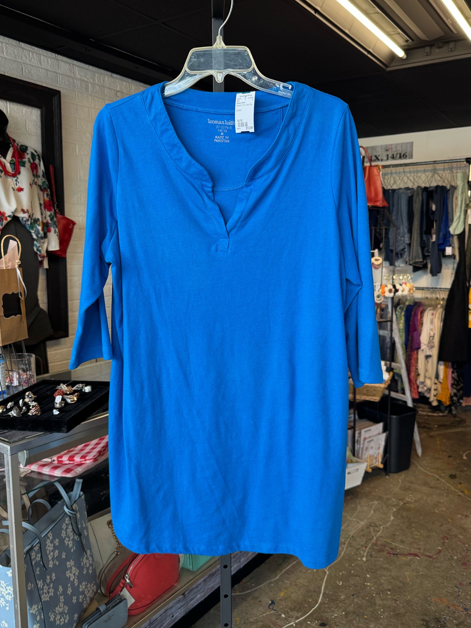 Woman Within Plus Tops Size 14/16 Shirt