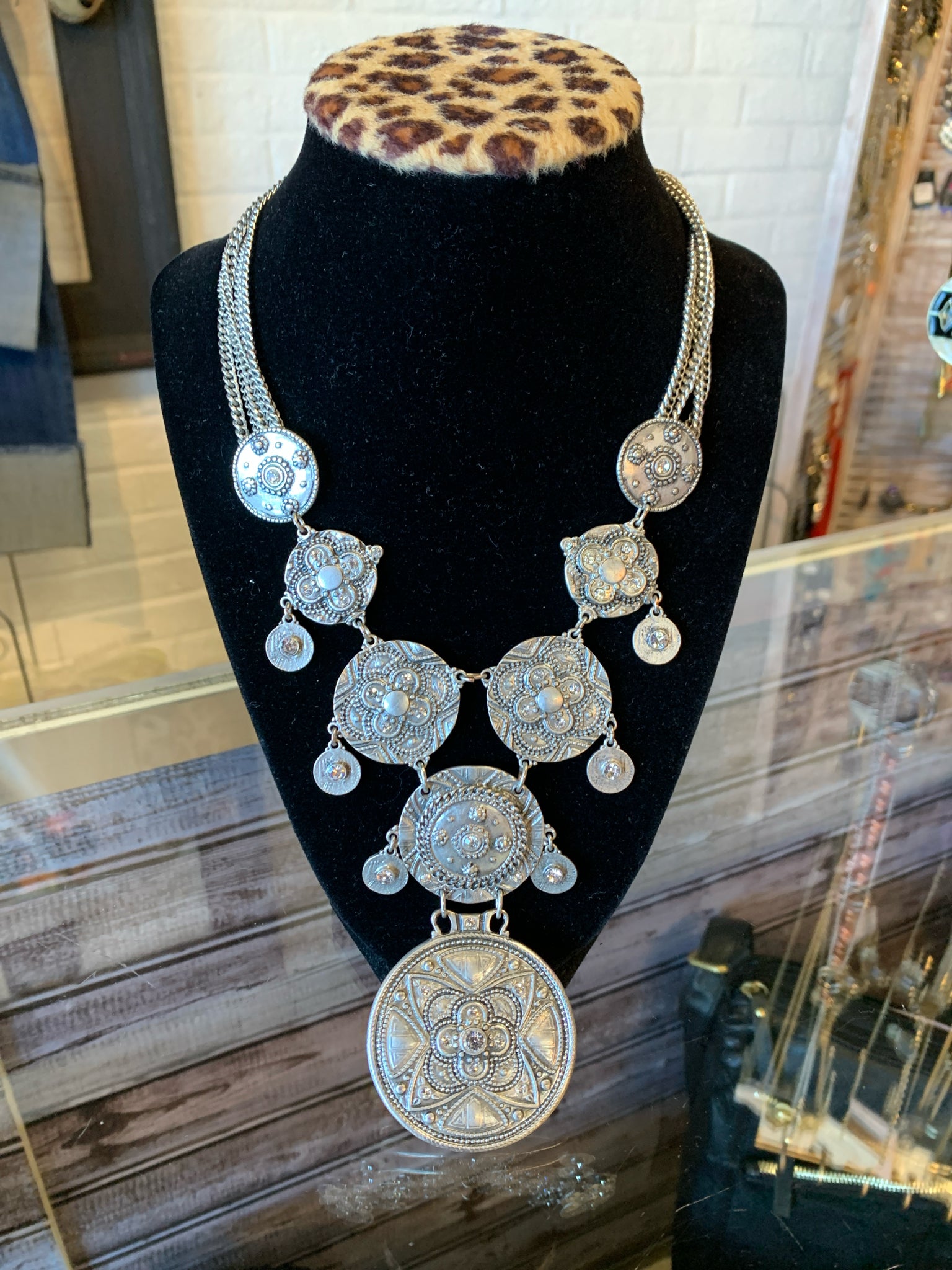 Chicos Silver Necklace