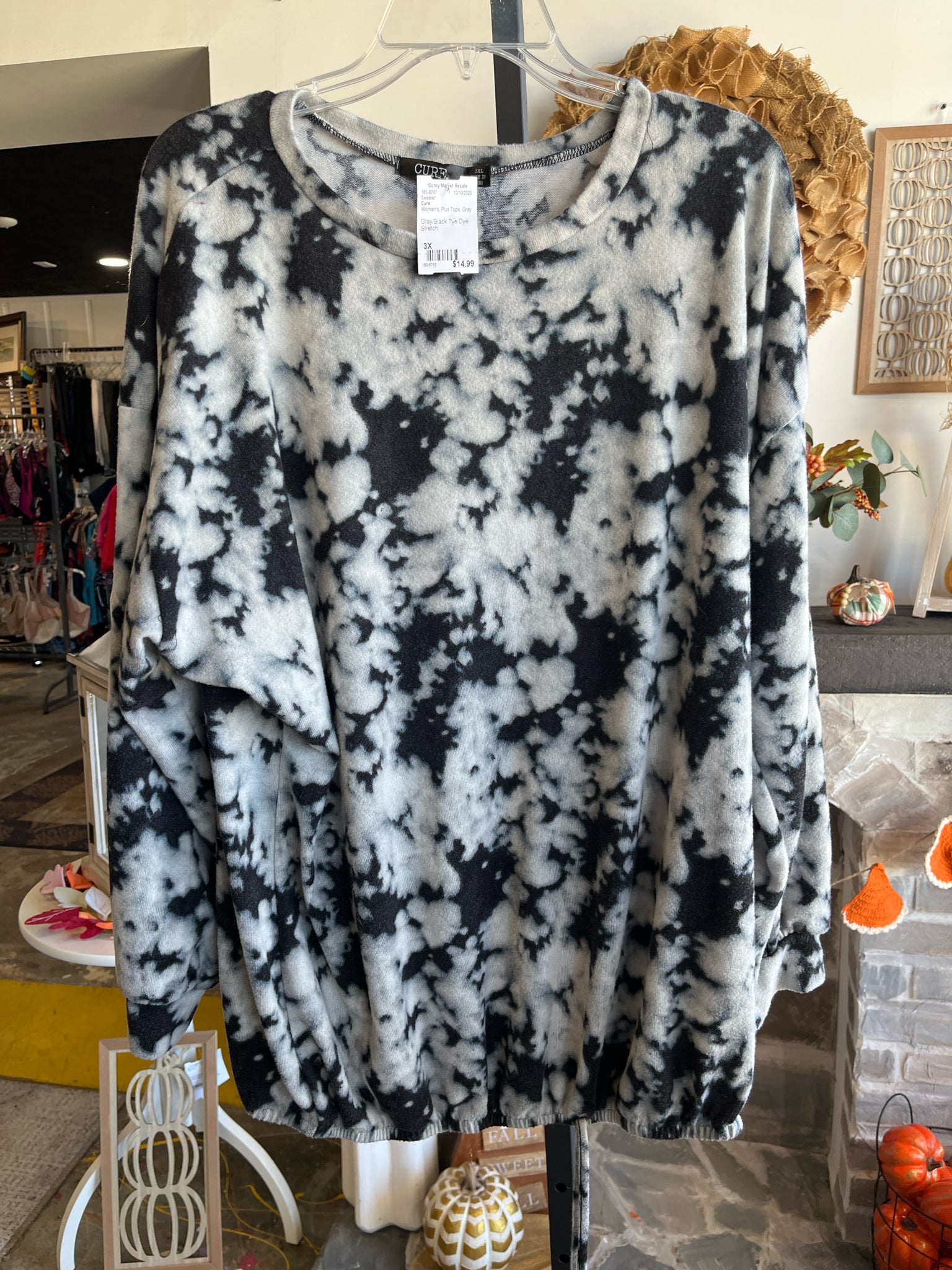 Cure Plus Tops Size 3X Sweater