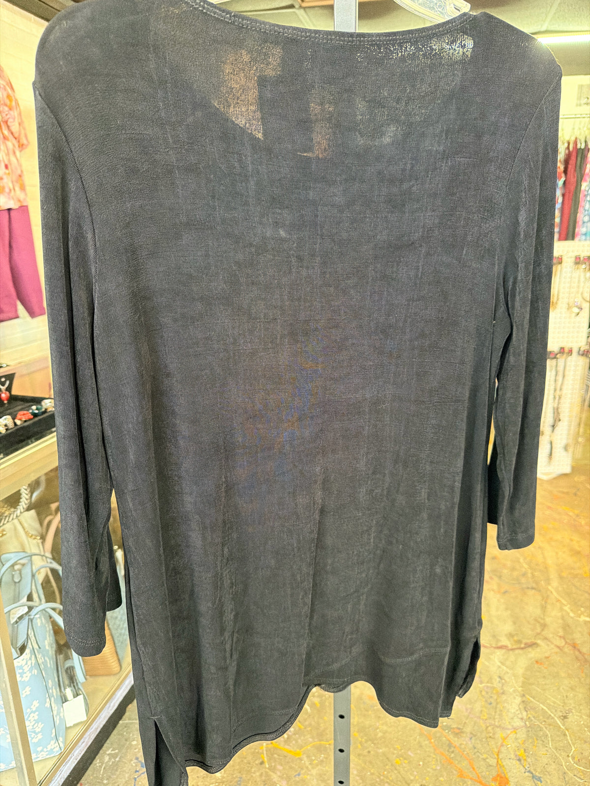 Travelers by Chicos Womens Tops Size 1 Blouse