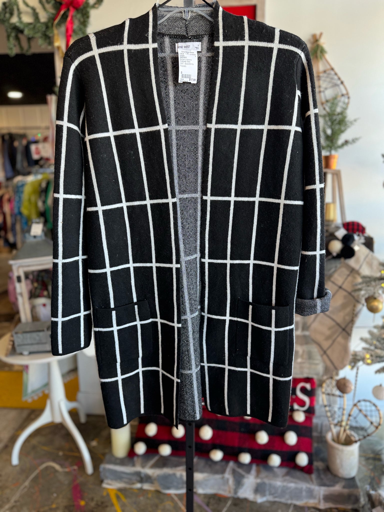 NINE WEST Womens Outerwear Size S Cardigan