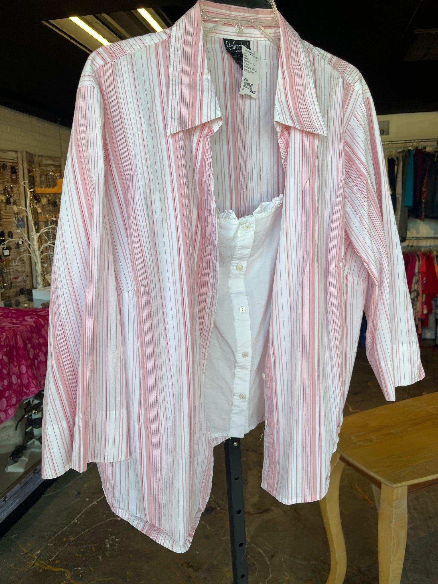 Rafaella Plus Tops Size 22W Blouse