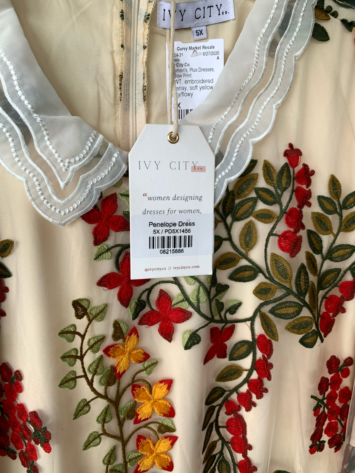 Ivy City Co. Plus Dresses Size 5X Dress