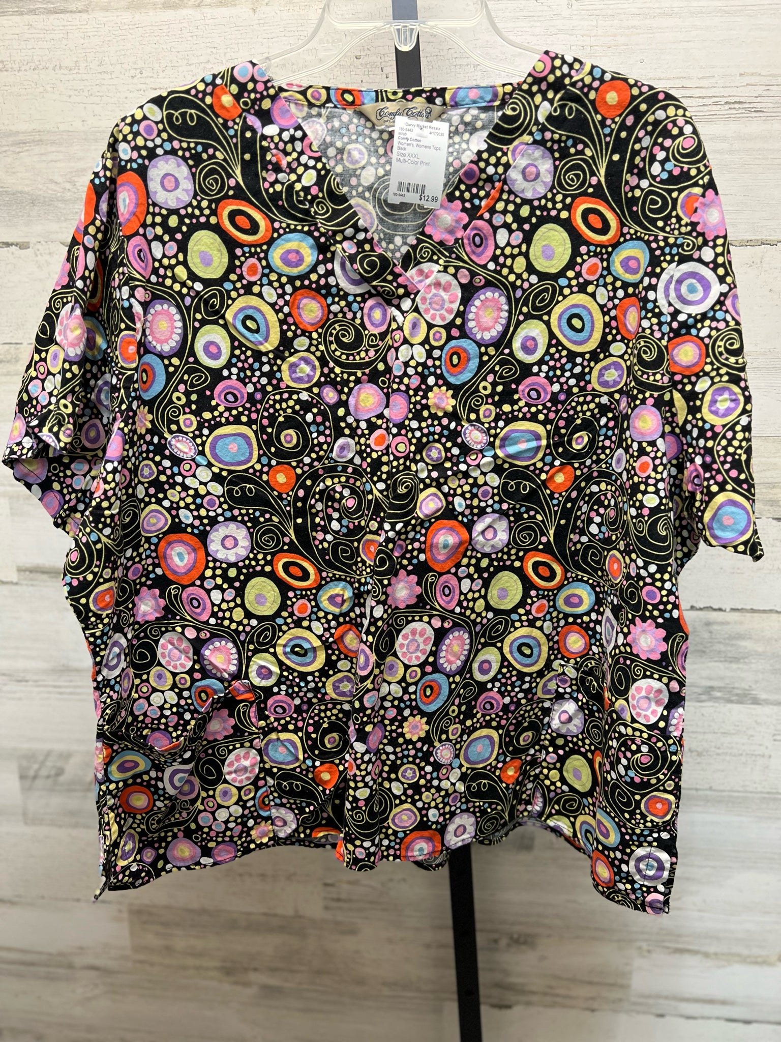 Comfy Cotton Womens Tops scrub