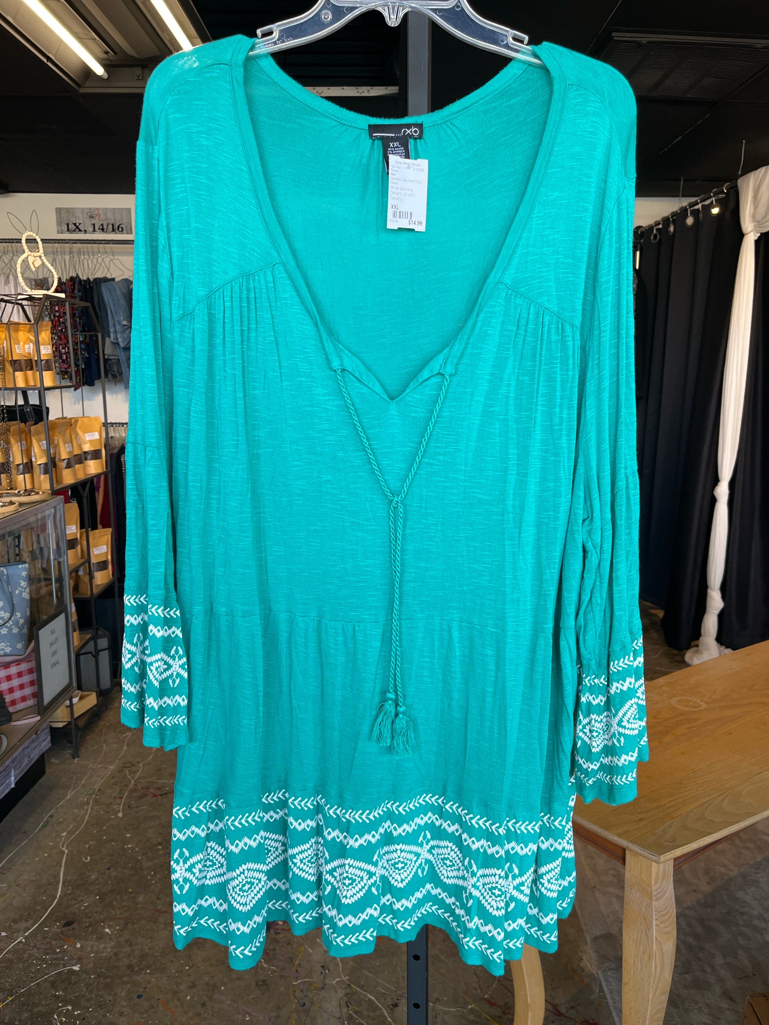 Rxb Womens Tops Size XXL Blouse