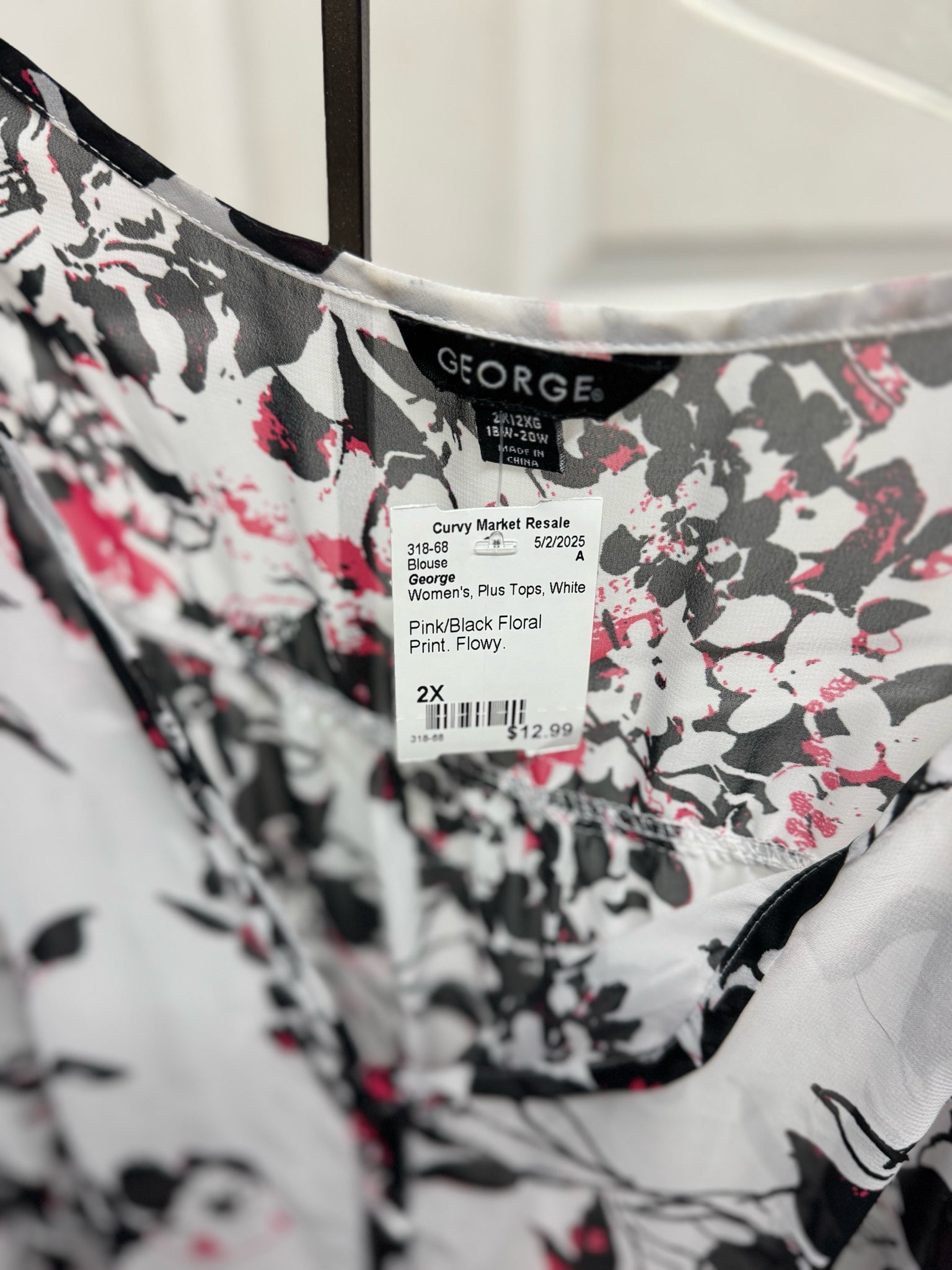 George Plus Tops Size 2X Blouse