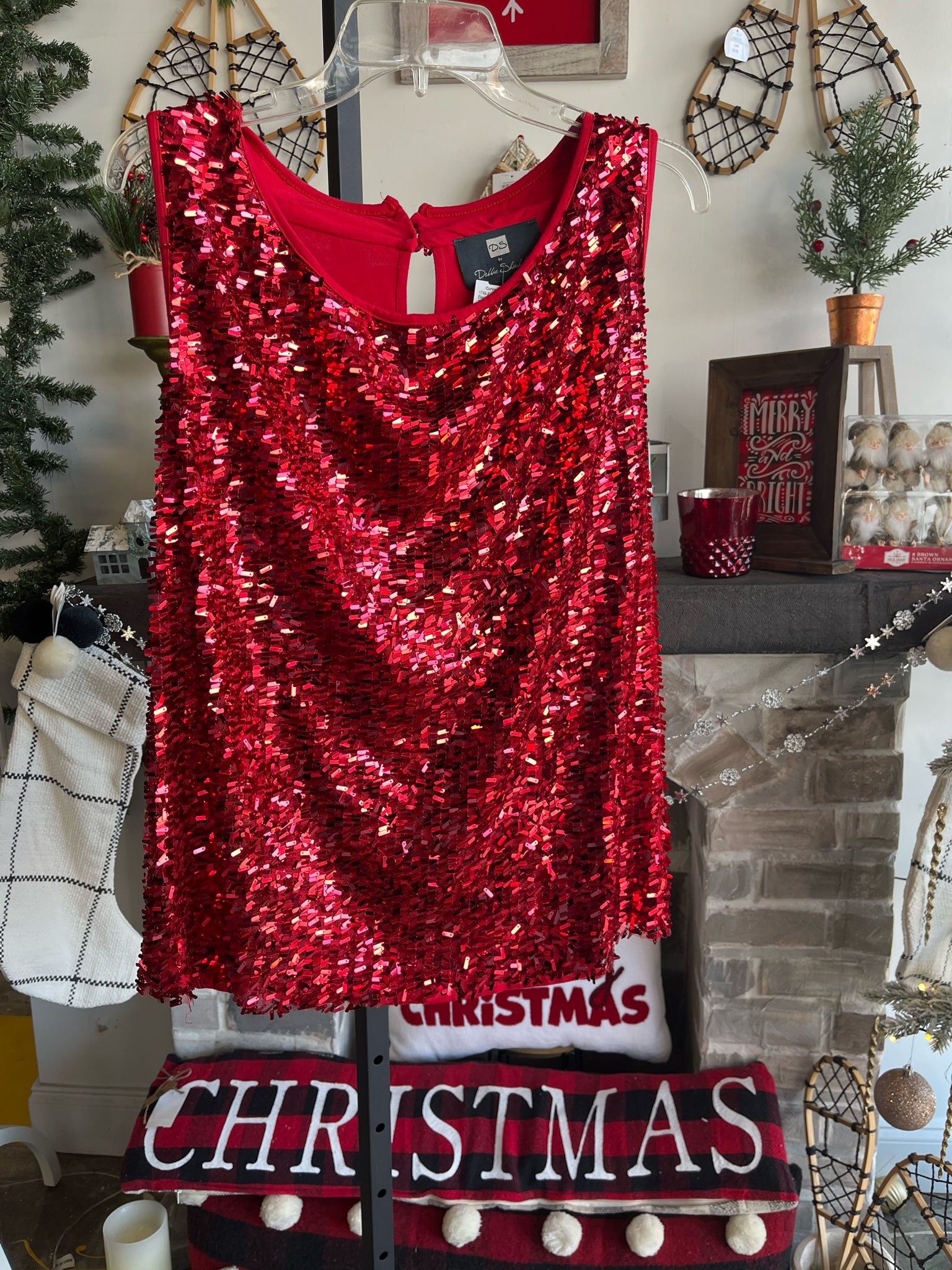 Debbie Shuchat Womens Tops Size XL Blouse