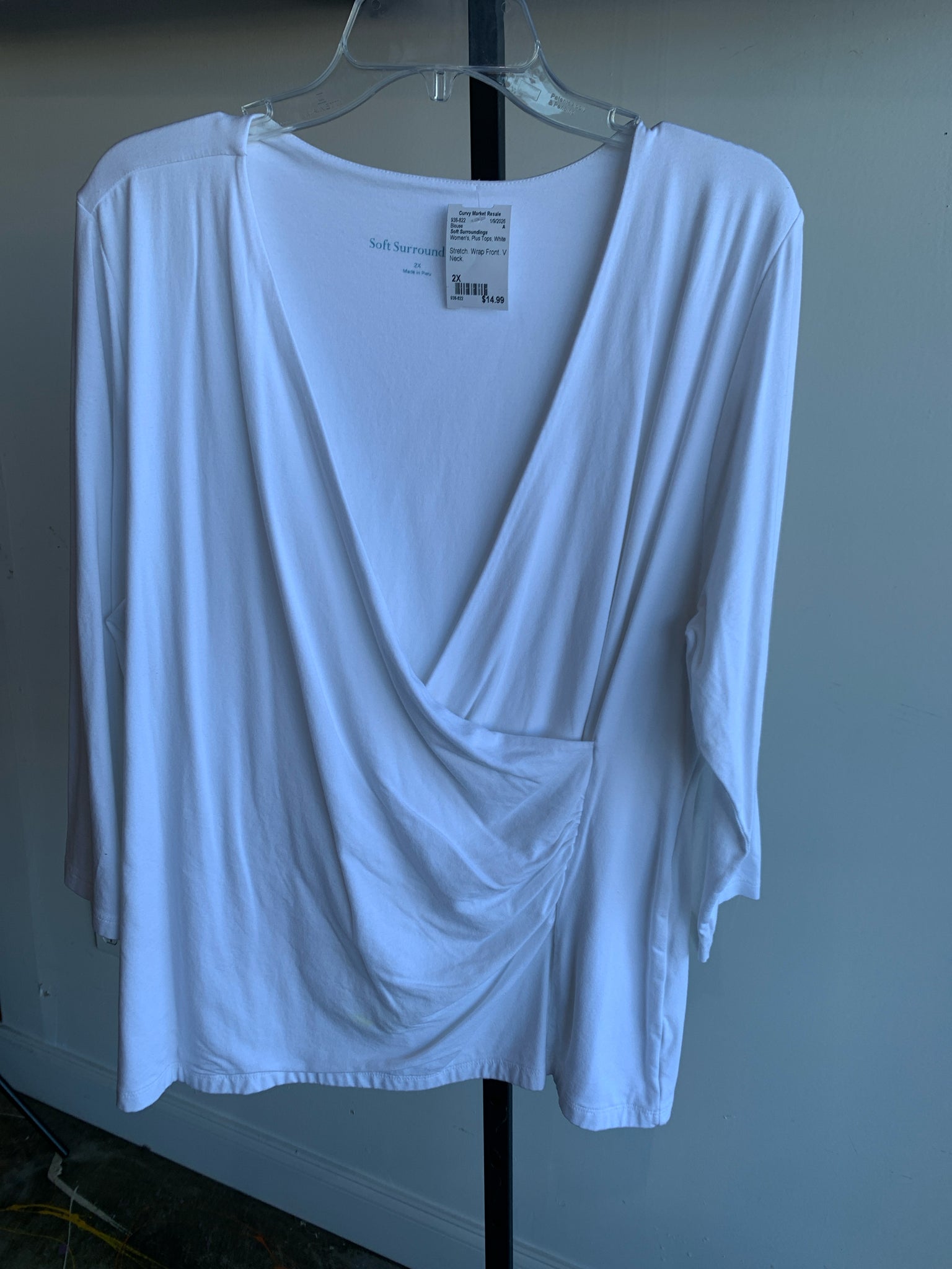 Soft Surroundings Plus Tops Size 2X Blouse