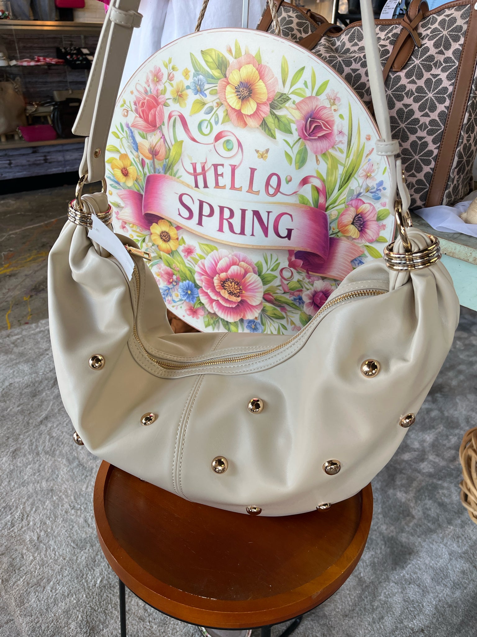 Urban Expressions Taupe Purse