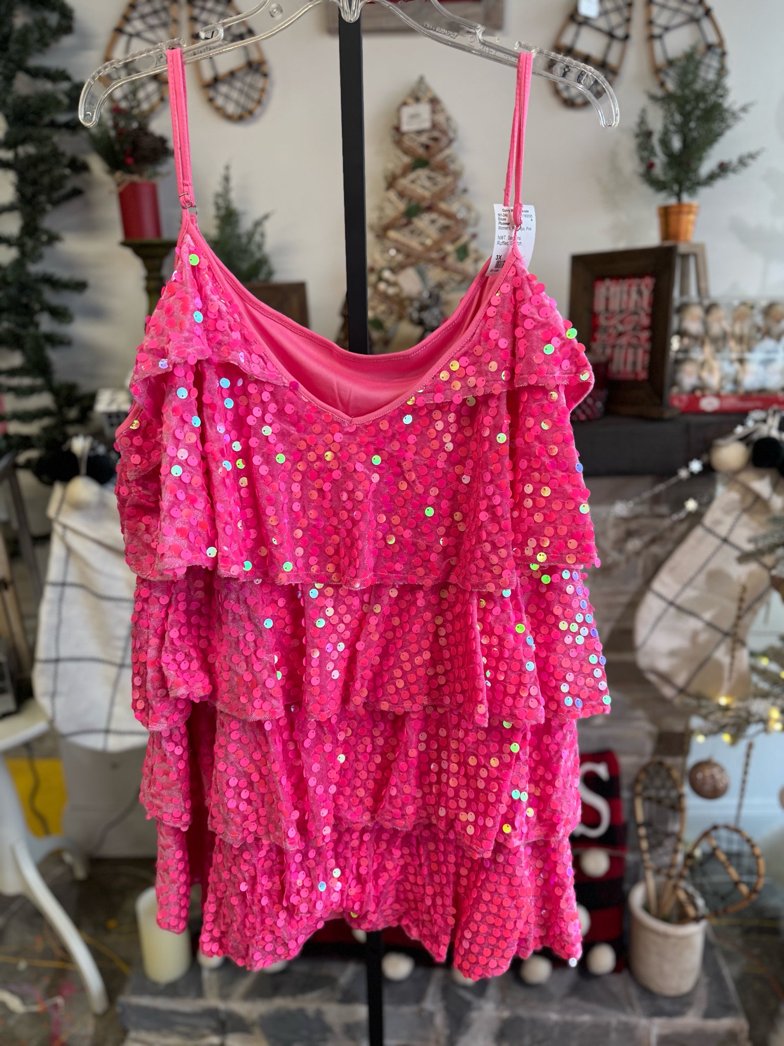 Pluswear Plus Tops Size 3X Blouse