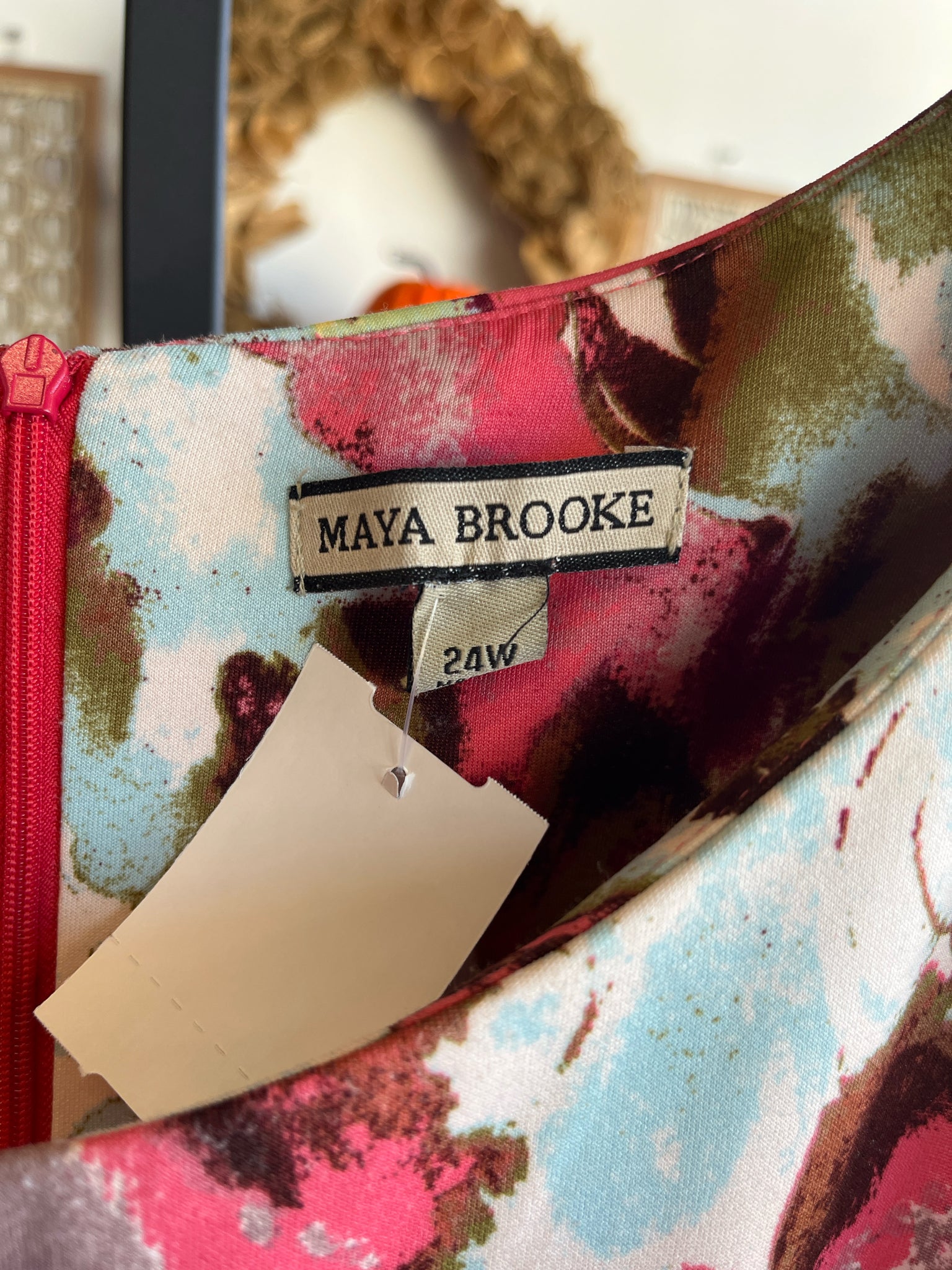 Maya Brooke Plus Dresses Size 24W Dress