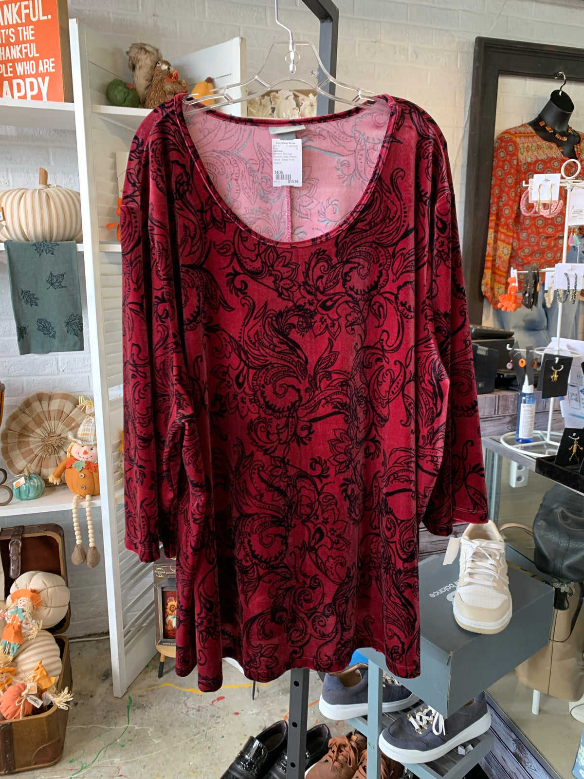 Catherines Plus Tops Size 34/36 Blouse