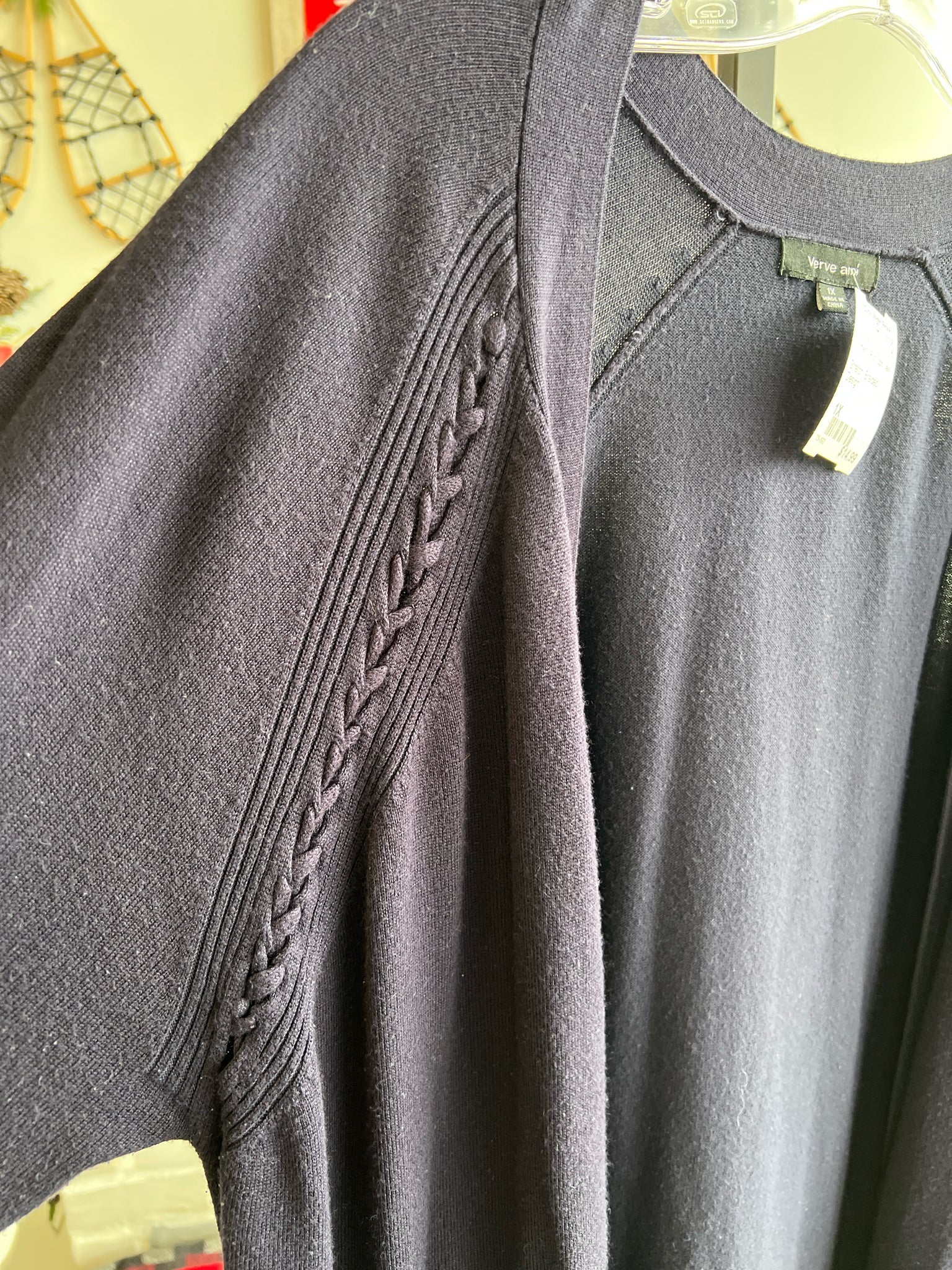 Verve ami Plus Tops Size 1X Cardigan