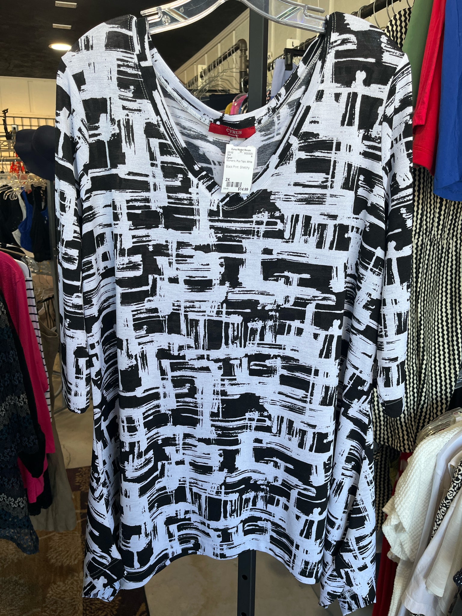 Cyrus Plus Tops Size 2X Shirt