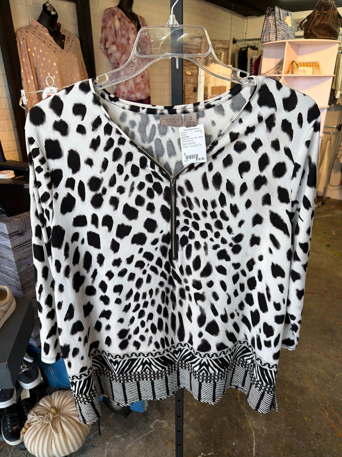 Easy Wear Plus Tops Size 3 Blouse
